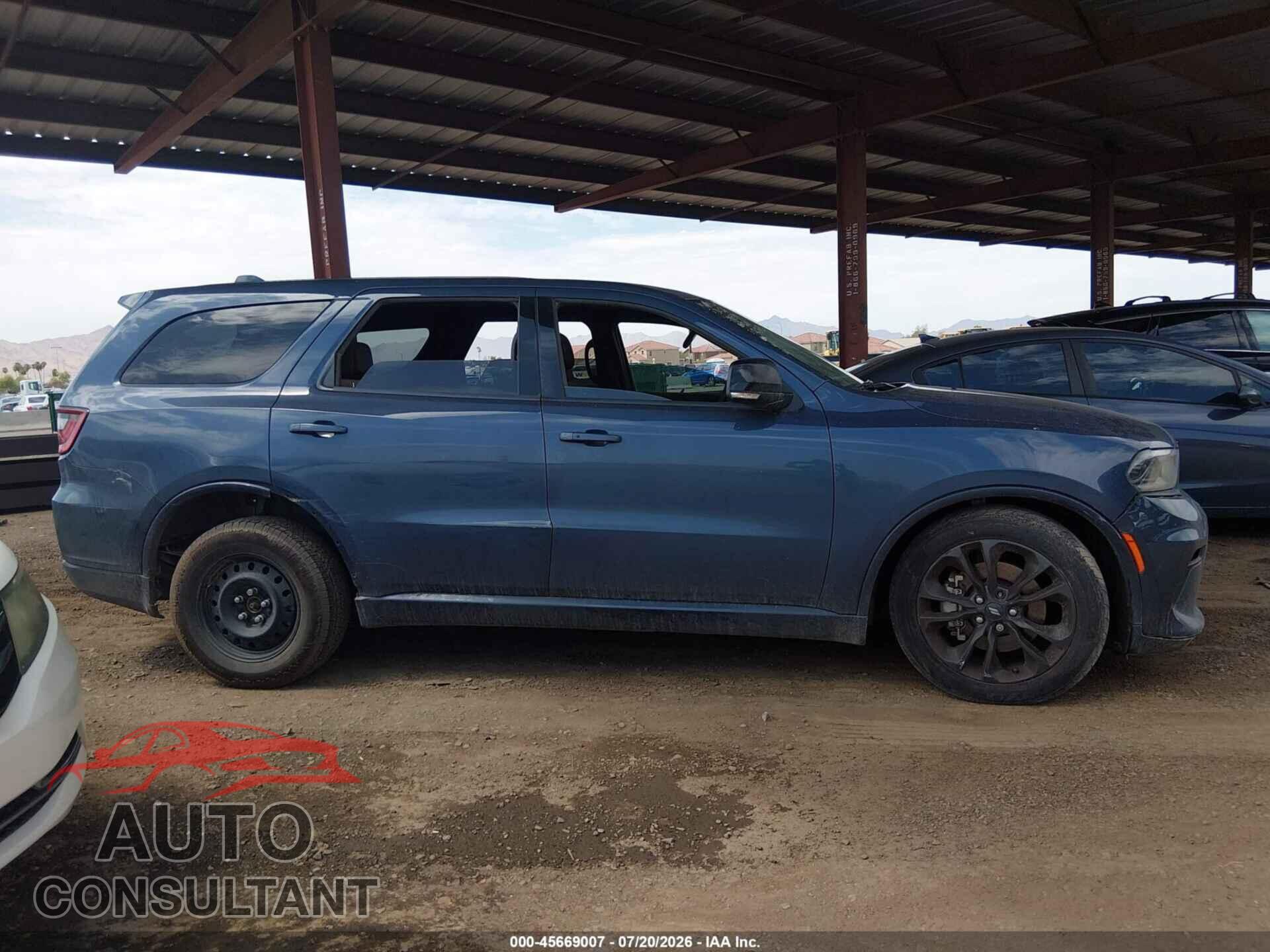 DODGE DURANGO 2021 - 1C4RDHDGXMC804201