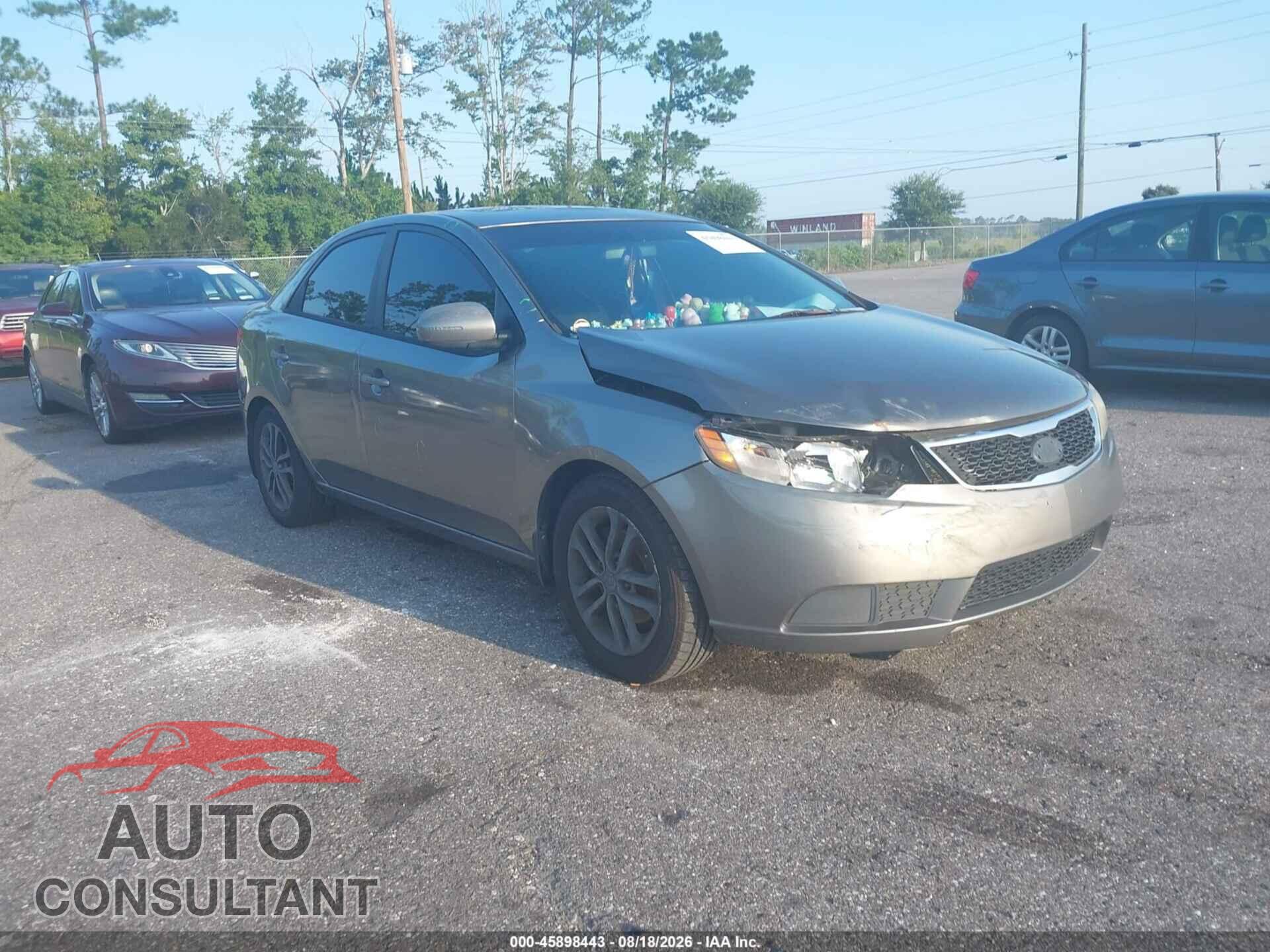 KIA FORTE 2012 - KNAFU4A21C5566419