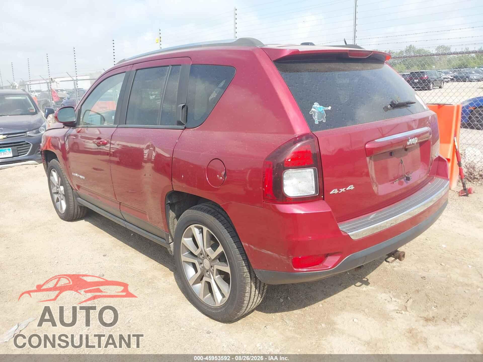 JEEP COMPASS 2016 - 1C4NJDEB7GD793000