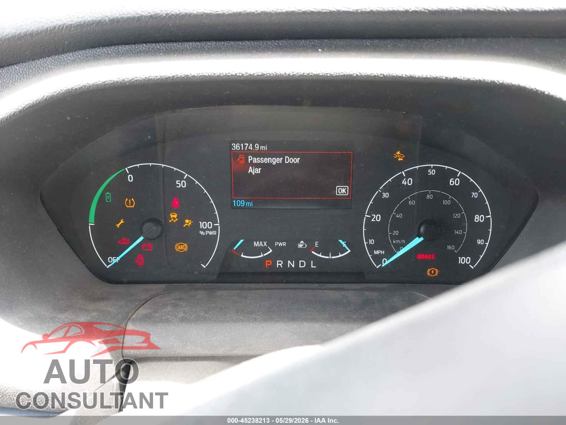 FORD E-TRANSIT-350 2023 - 1FTBW9CK6PKA78273
