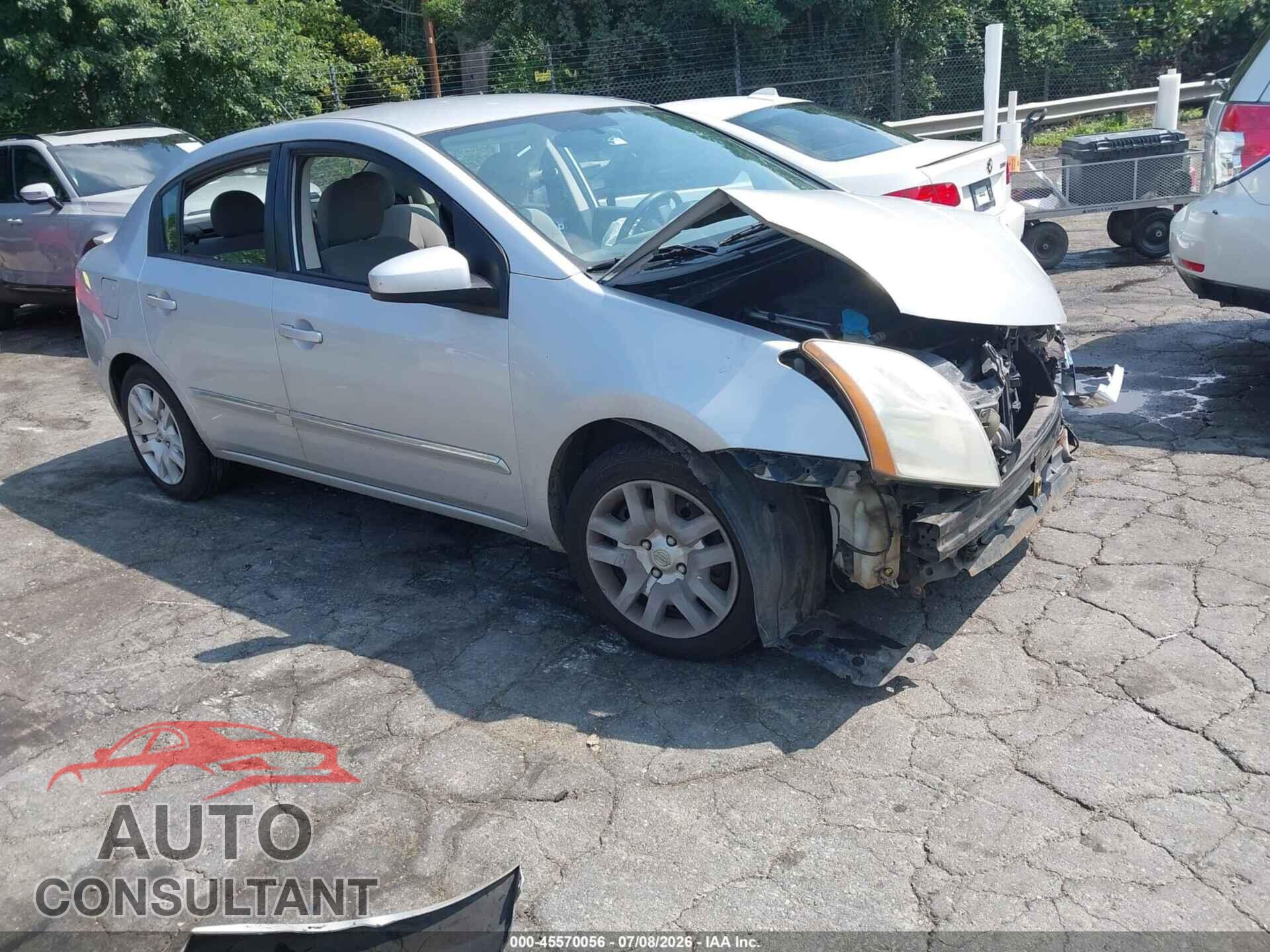 NISSAN SENTRA 2011 - 3N1AB6AP9BL617841