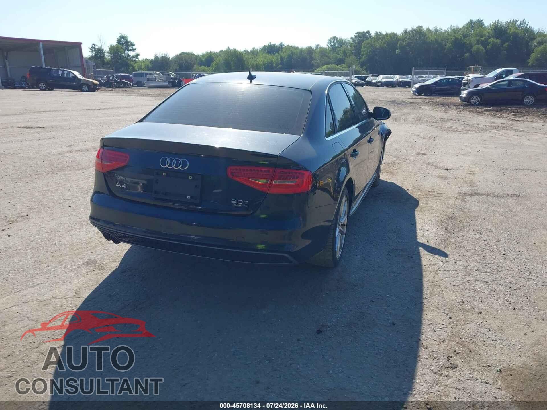 AUDI A4 2016 - WAUDFAFL7GN006802