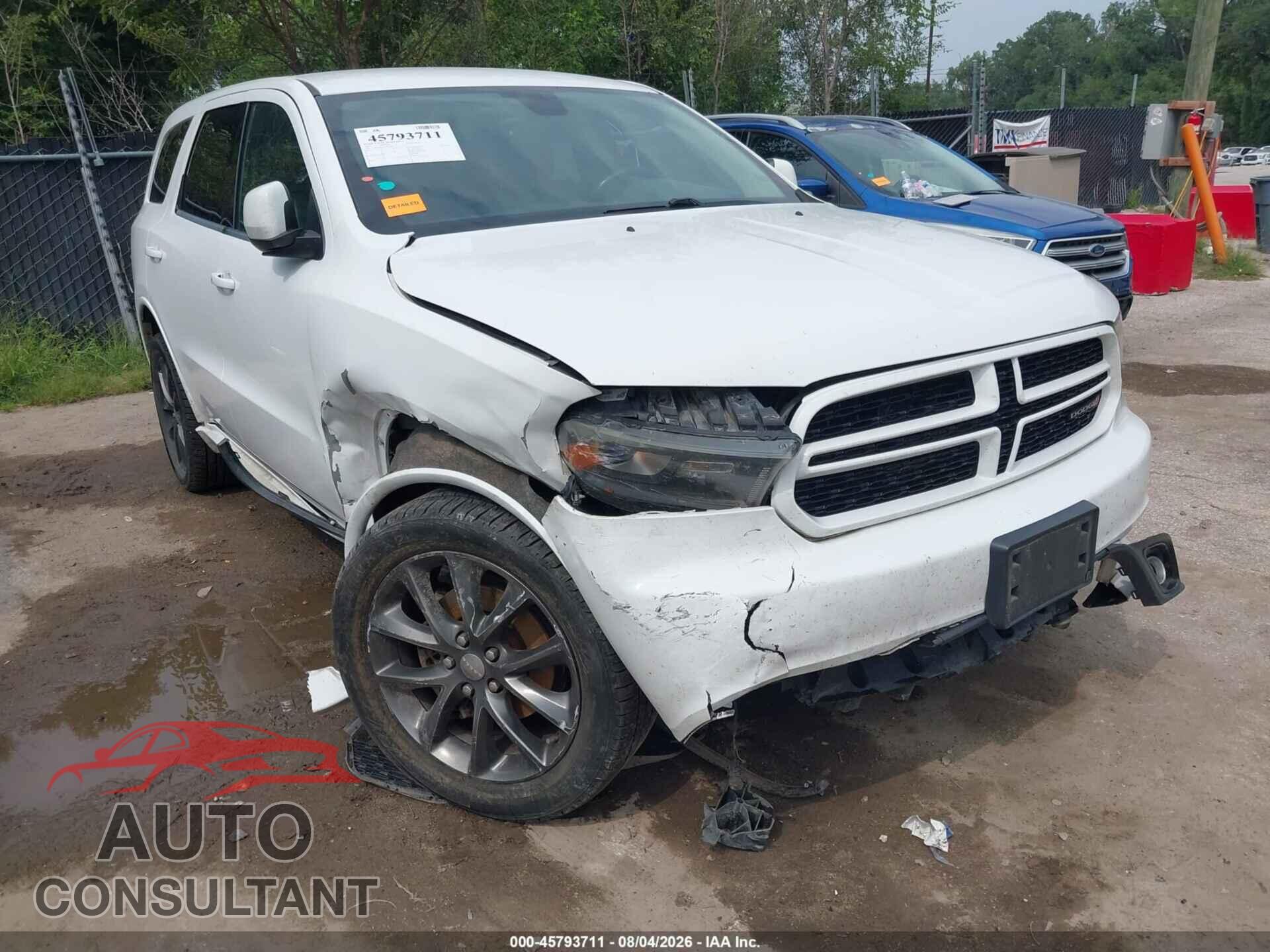 DODGE DURANGO 2017 - 1C4RDJDGXHC896780