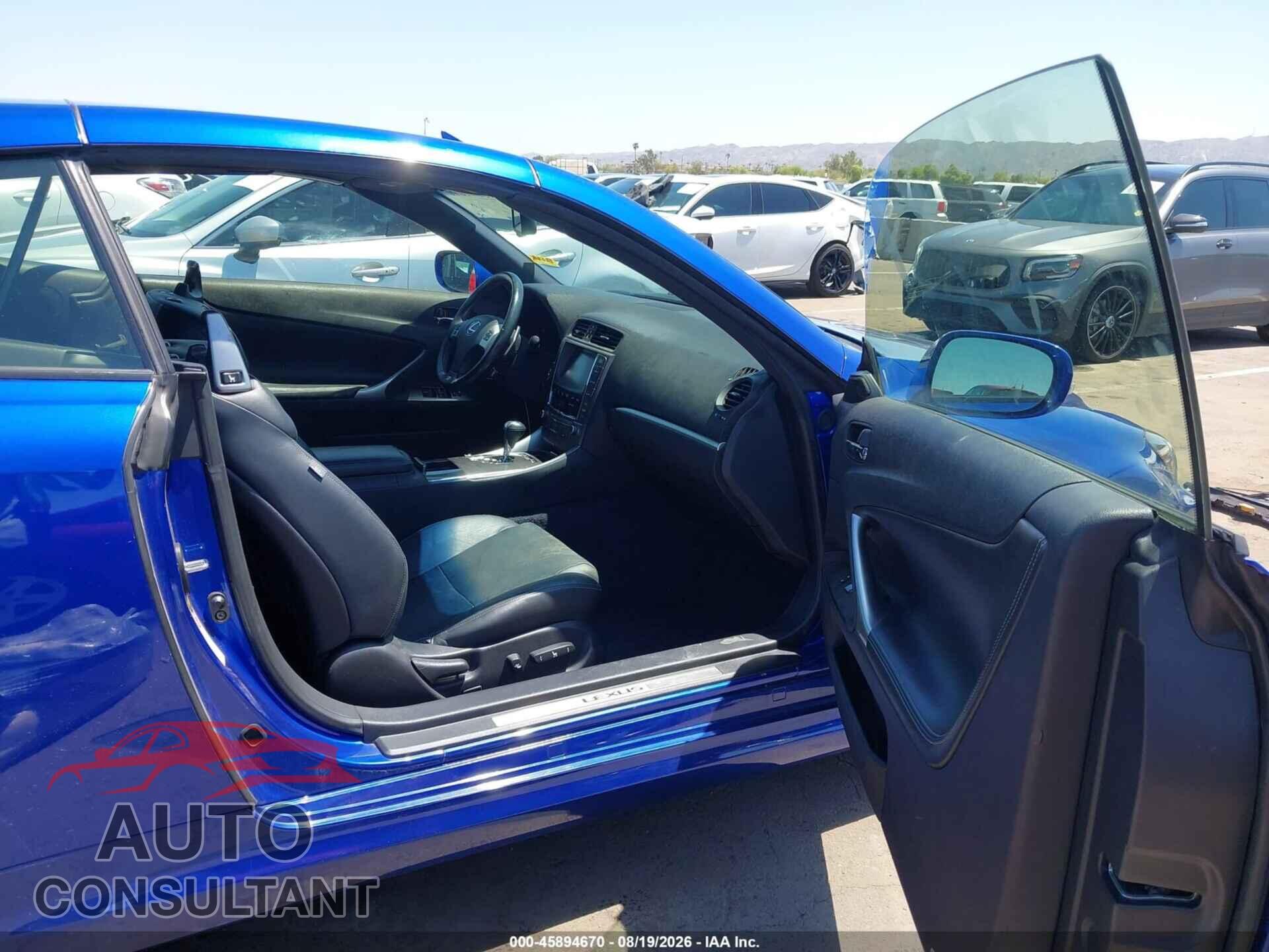 LEXUS IS 250C 2015 - JTHFF2C22F2533271