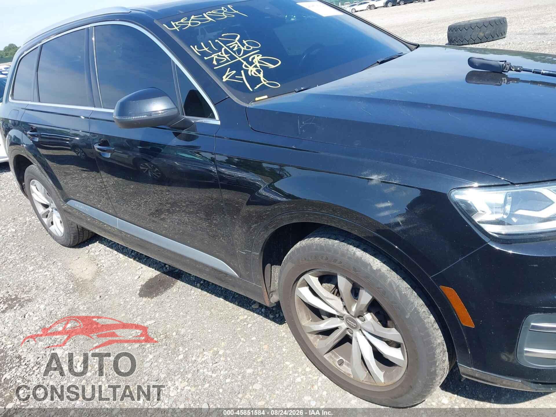 AUDI Q7 2018 - WA1AHAF72JD052788