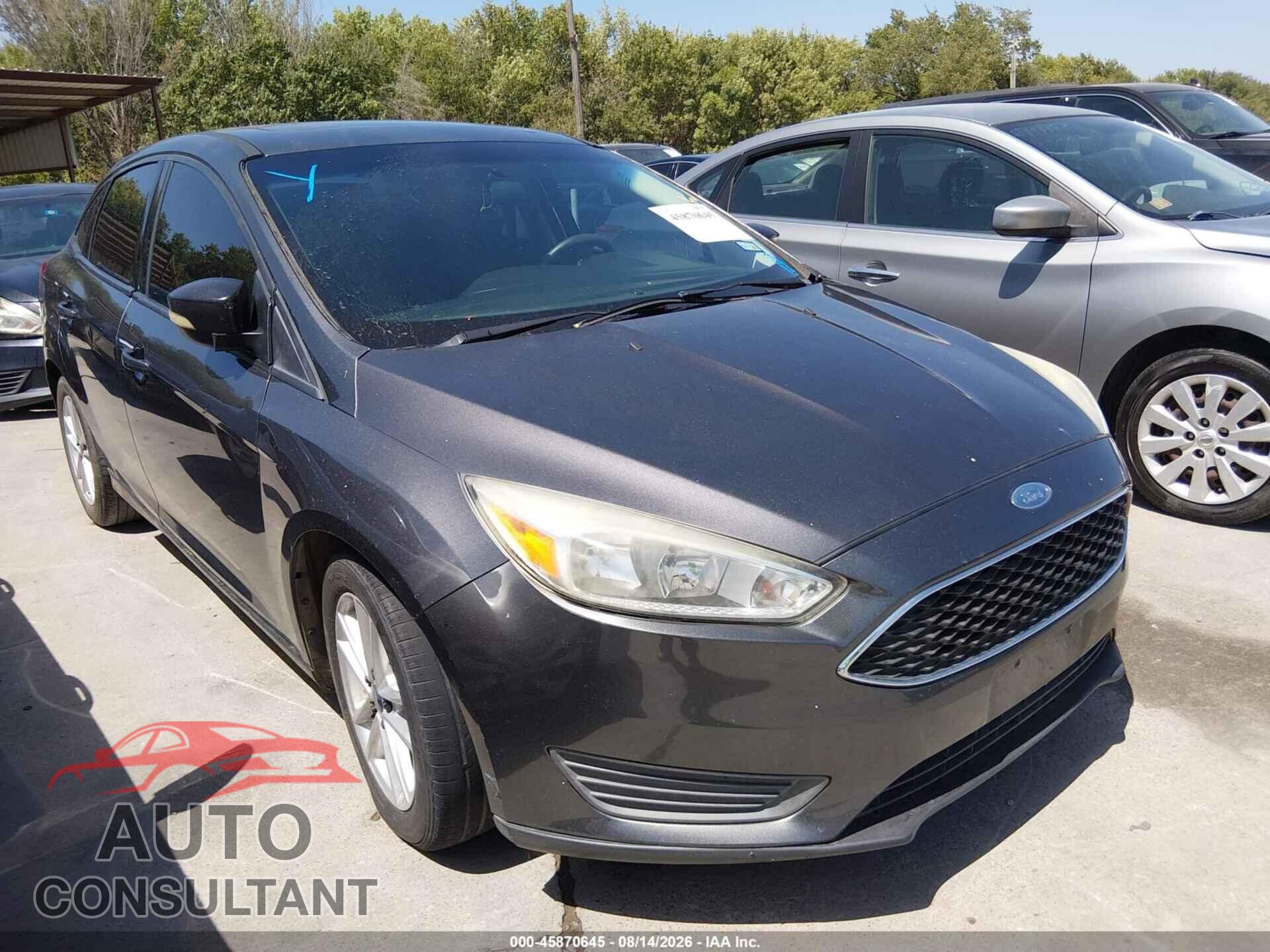 FORD FOCUS 2016 - 1FADP3F23GL363981