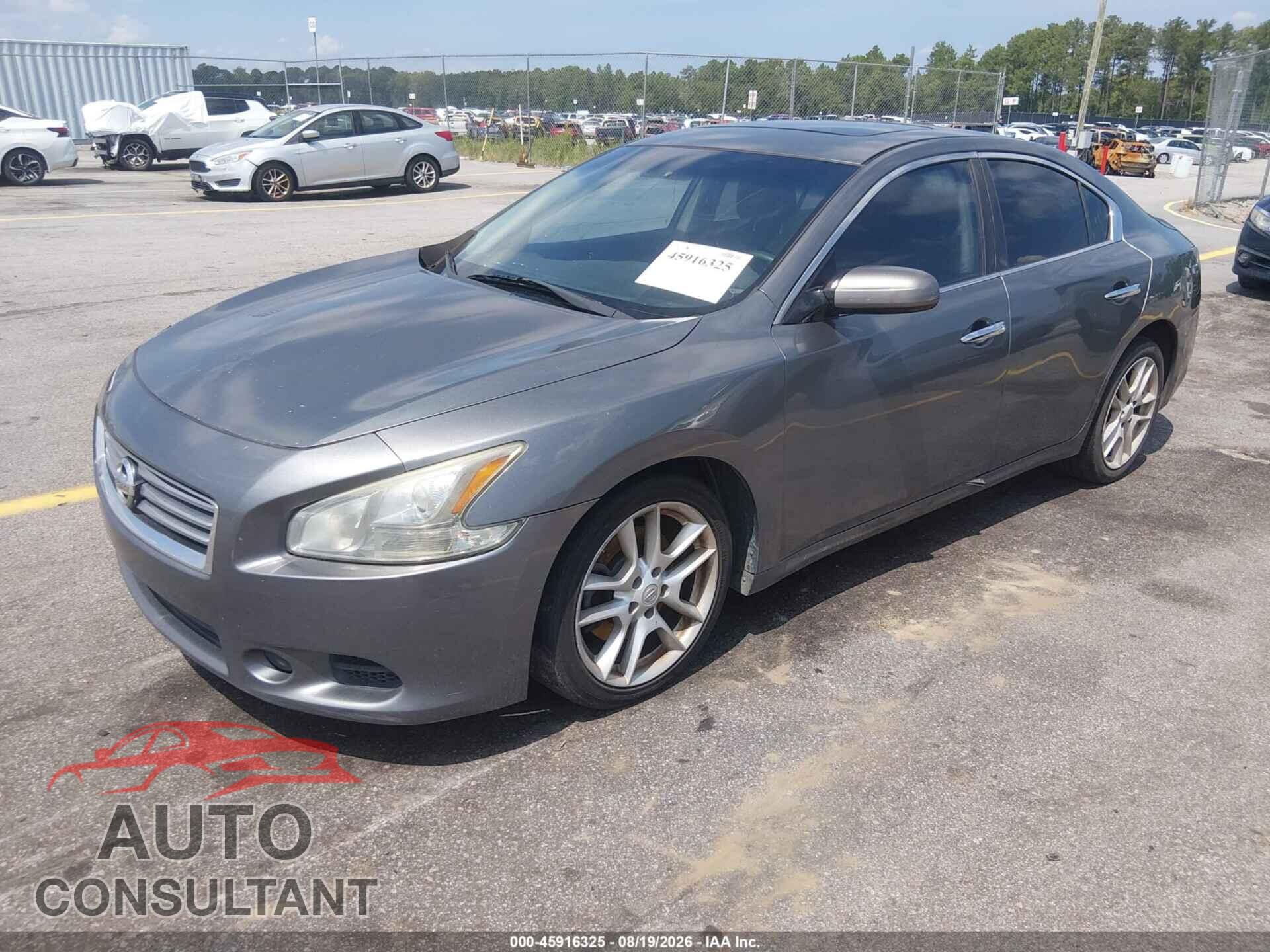 NISSAN MAXIMA 2014 - 1N4AA5AP1EC433381