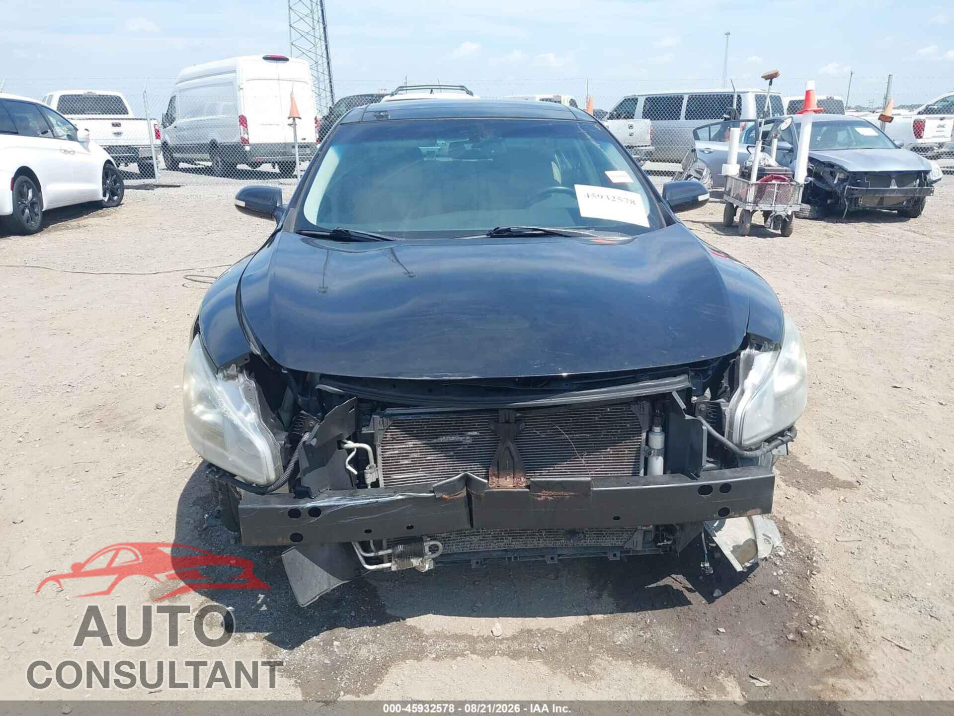 NISSAN MAXIMA 2012 - 1N4AA5AP8CC846850