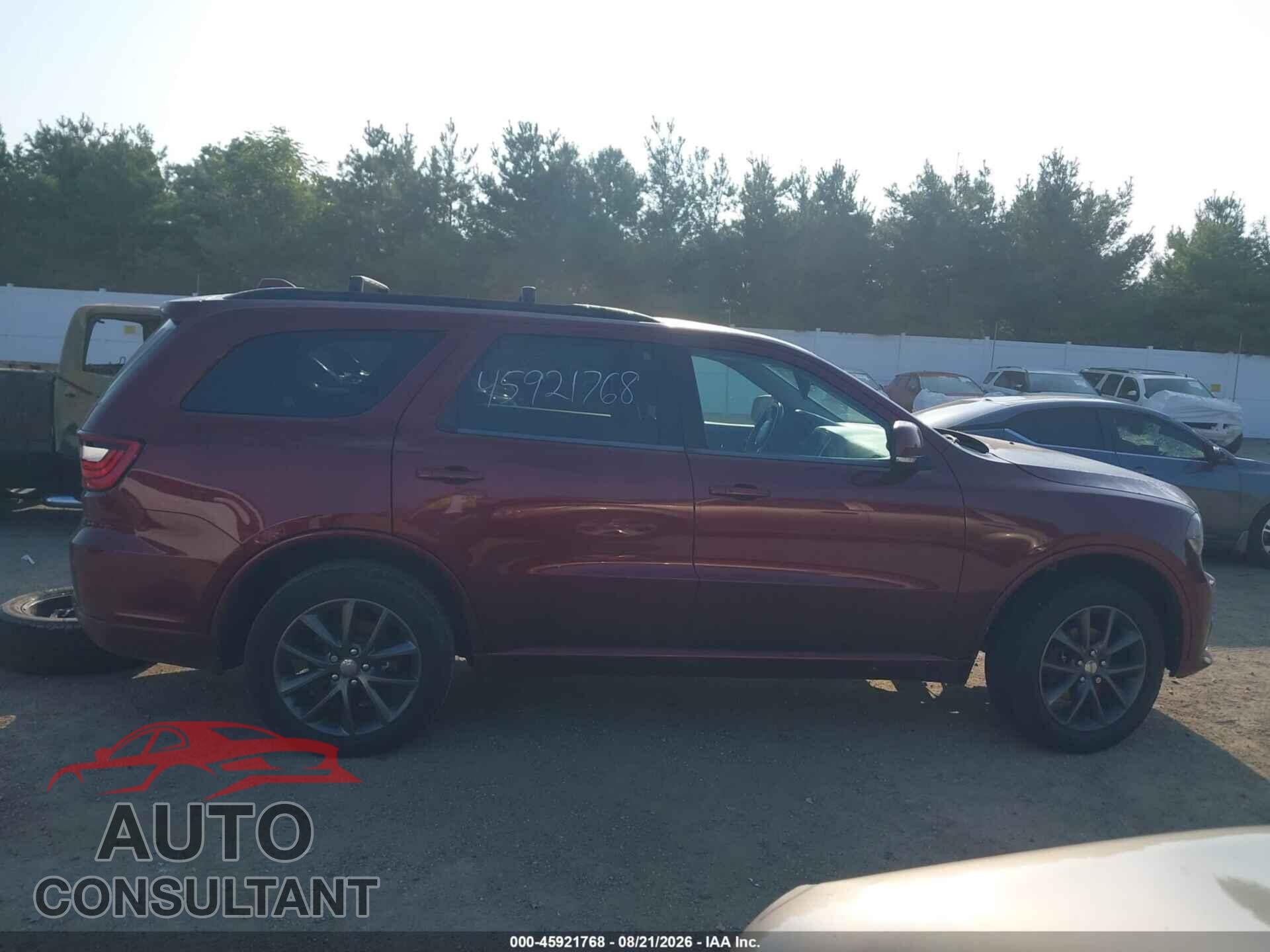 DODGE DURANGO 2018 - 1C4RDJDG6JC248830