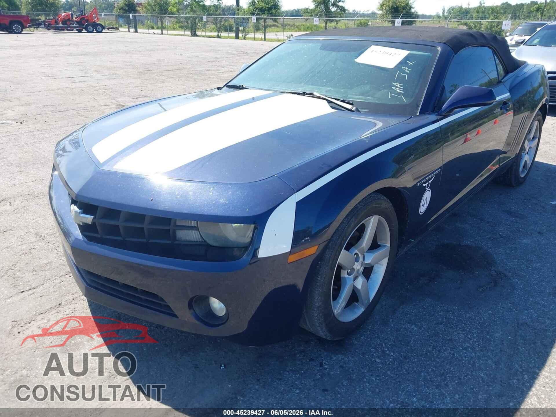 CHEVROLET CAMARO 2011 - 2G1FC3DD5B9169643