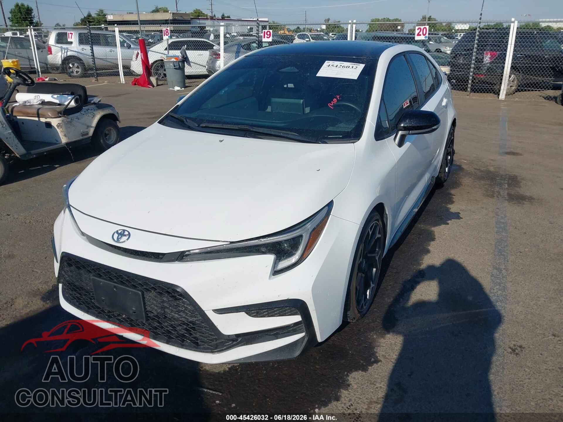 TOYOTA COROLLA 2025 - 5YFB4MCE8SP224332