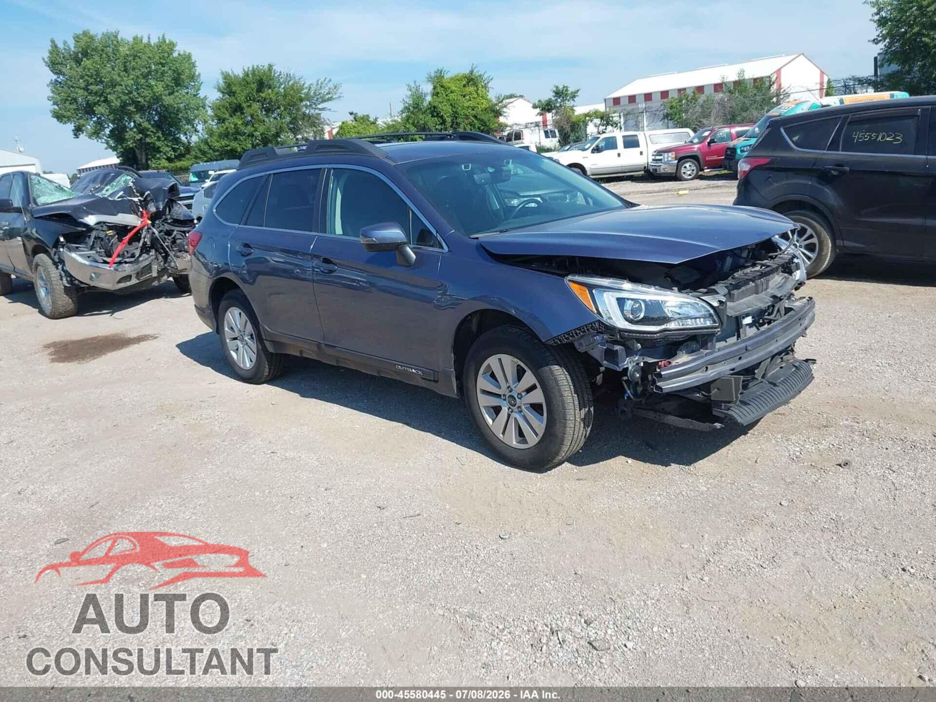 SUBARU OUTBACK 2017 - 4S4BSAFC2H3377896