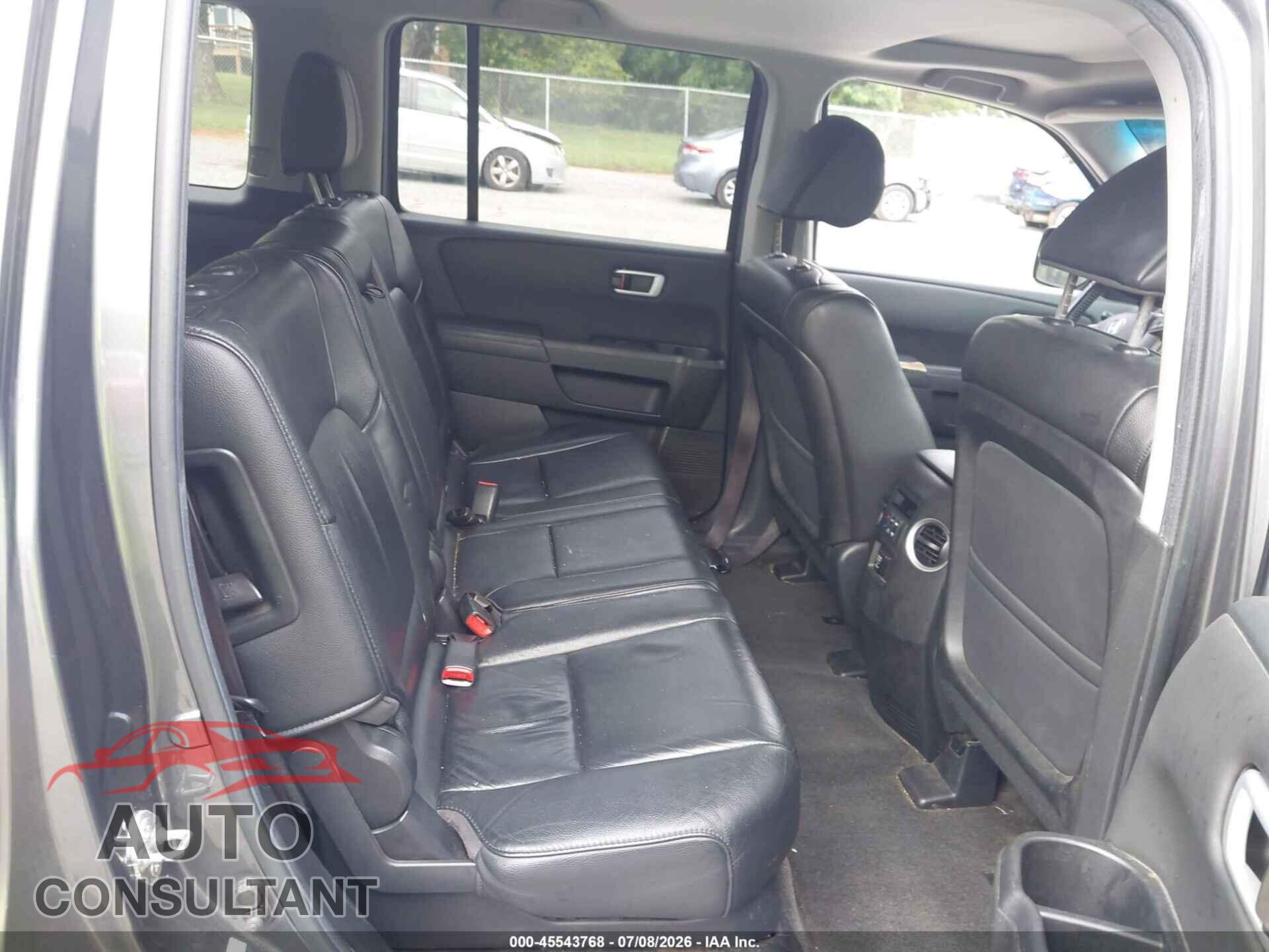 HONDA PILOT 2012 - 5FNYF4H5XCB007021