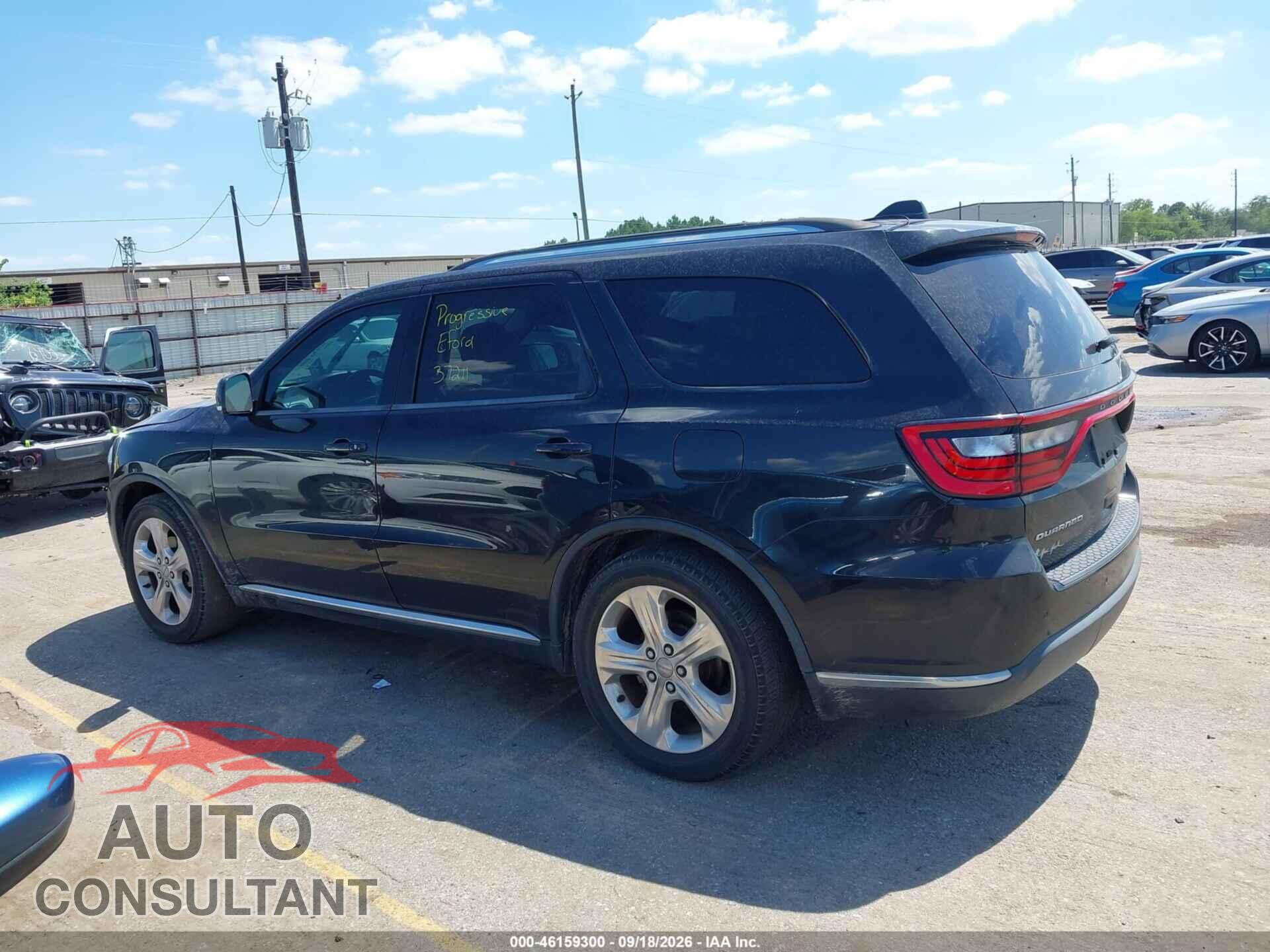 DODGE DURANGO 2014 - 1C4RDHDG8EC561490