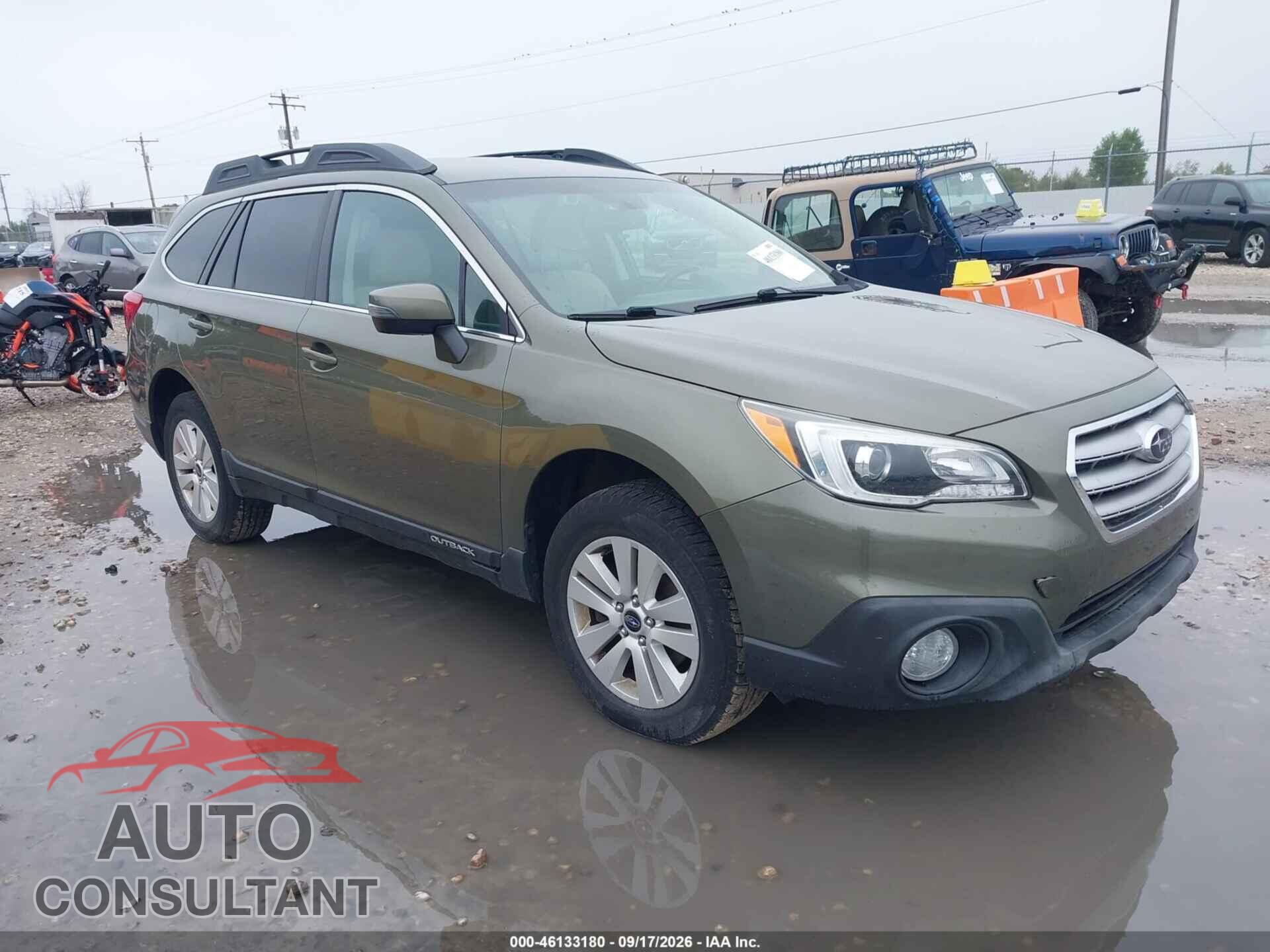 SUBARU OUTBACK 2015 - 4S4BSBFC6F3287010