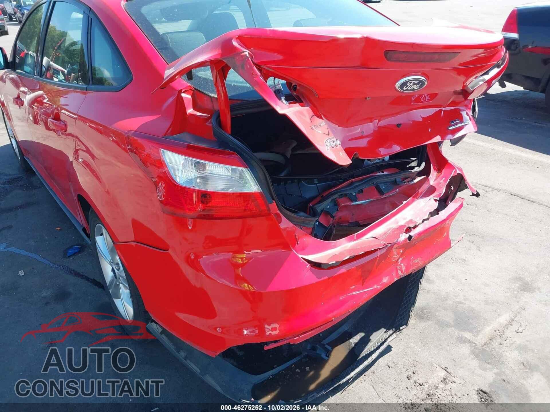 FORD FOCUS 2014 - 1FADP3F29EL265471