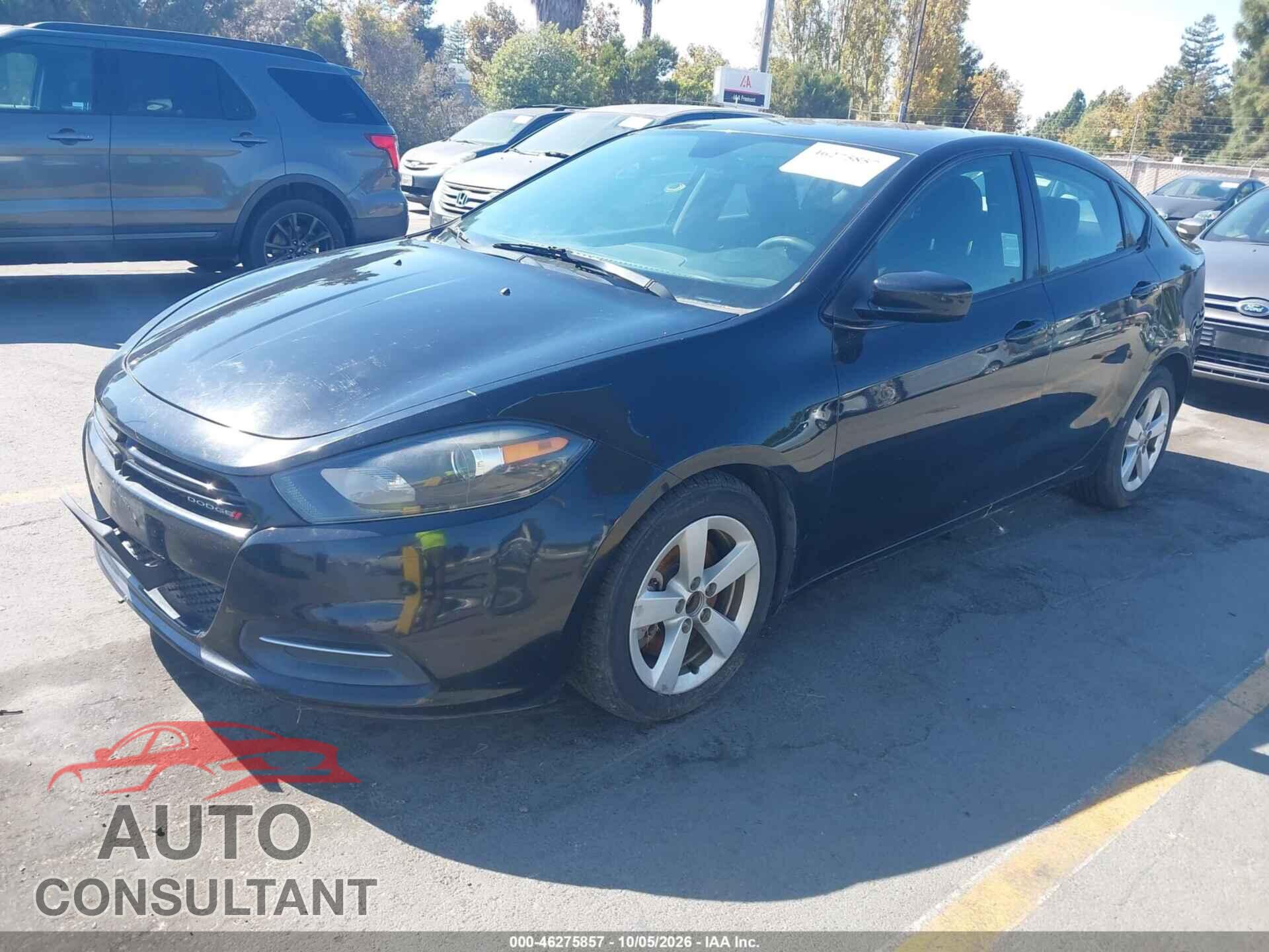 DODGE DART 2016 - 1C3CDFBBXGD736342