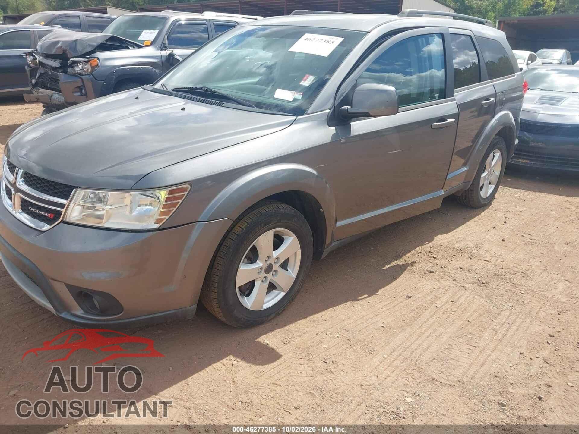 DODGE JOURNEY 2012 - 3C4PDCBG0CT361542