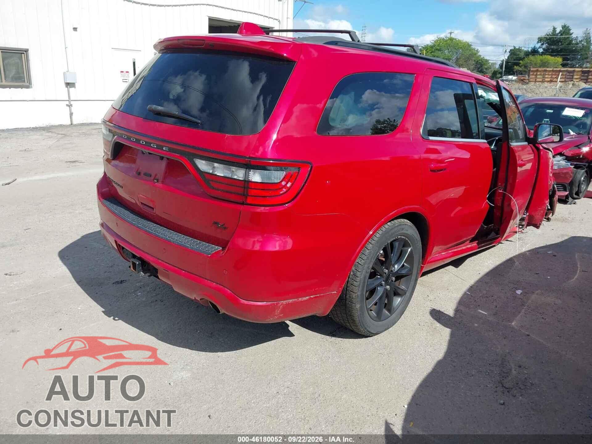 DODGE DURANGO 2017 - 1C4SDJCT2HC945325