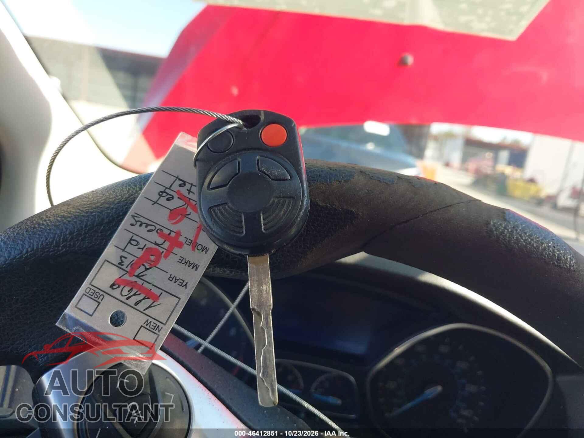 FORD FOCUS 2013 - 1FADP3F22DL143632