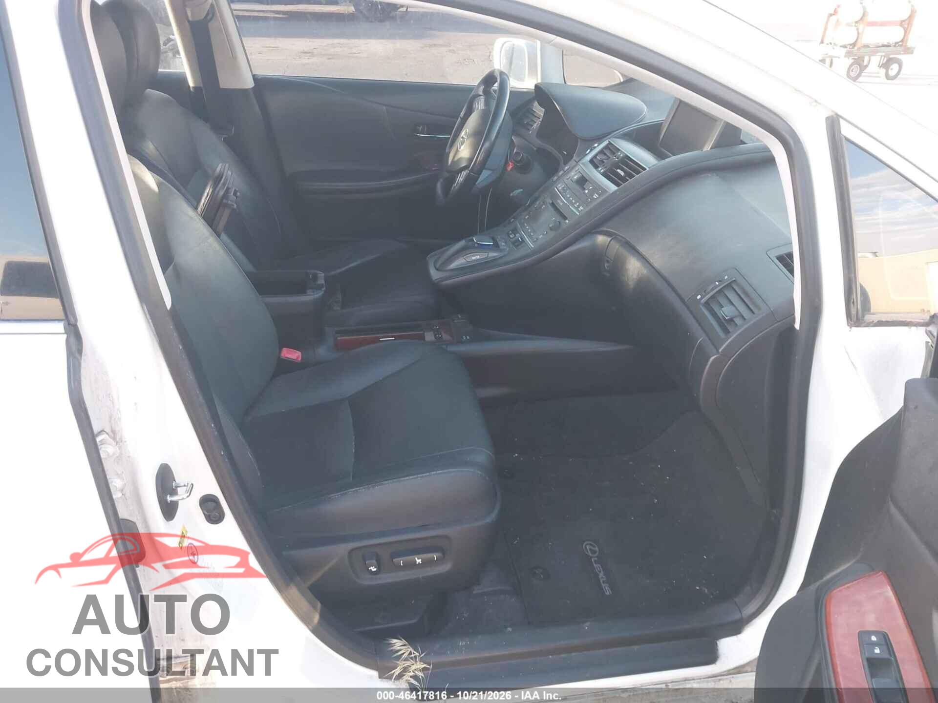 LEXUS HS 250H 2011 - JTHBB1BA0B2044486