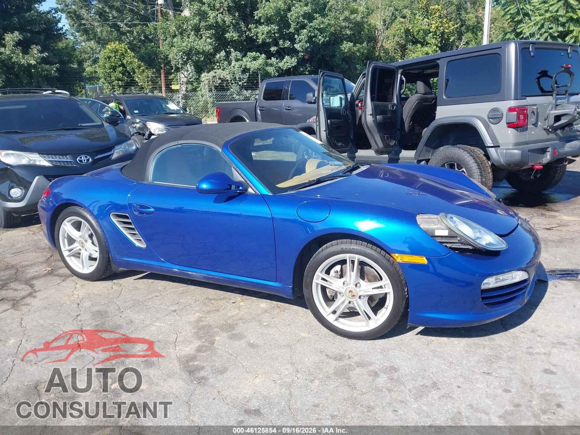 PORSCHE BOXSTER 2011 - WP0CA2A86BS710621