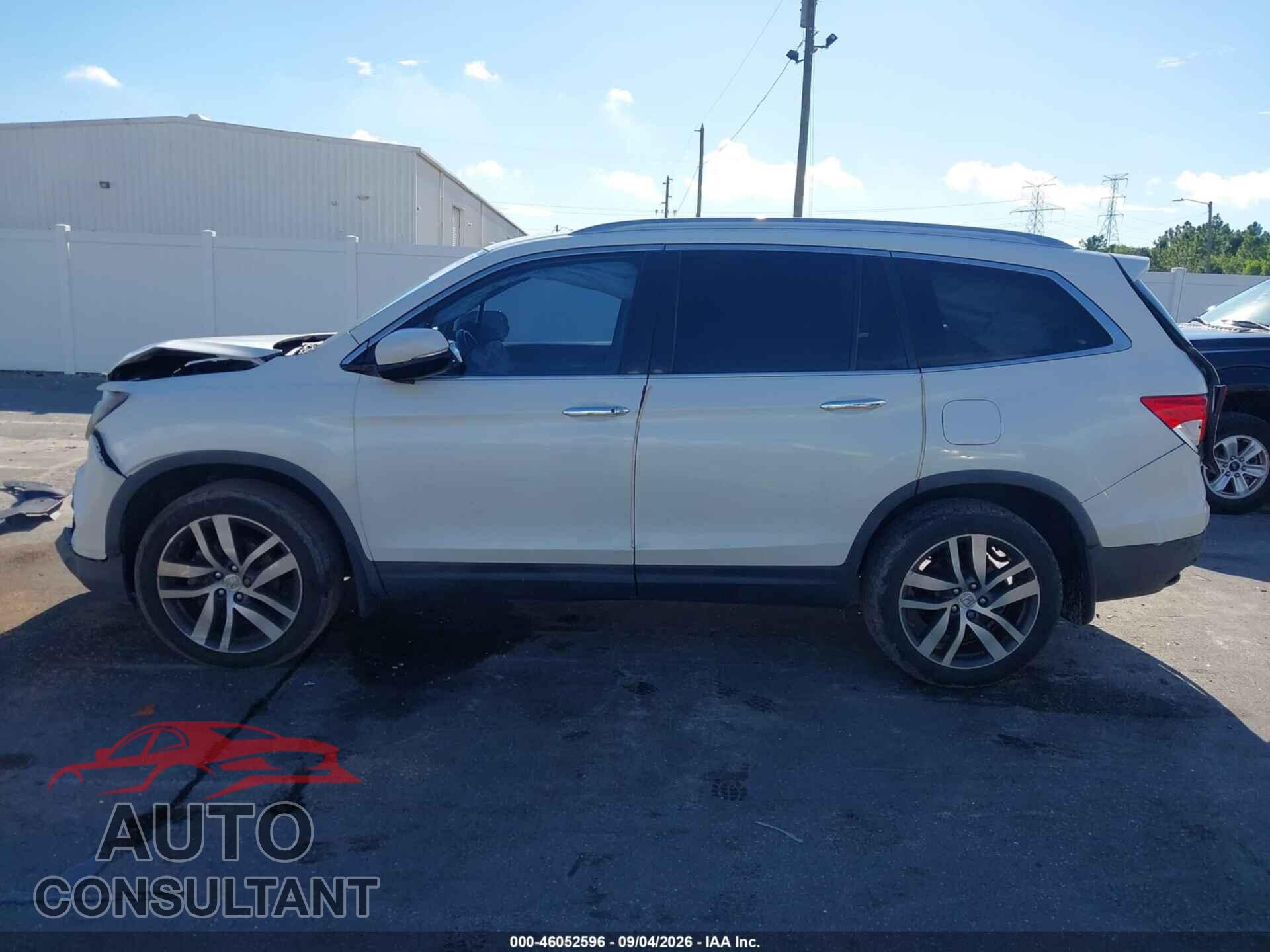 HONDA PILOT 2017 - 5FNYF5H97HB016341