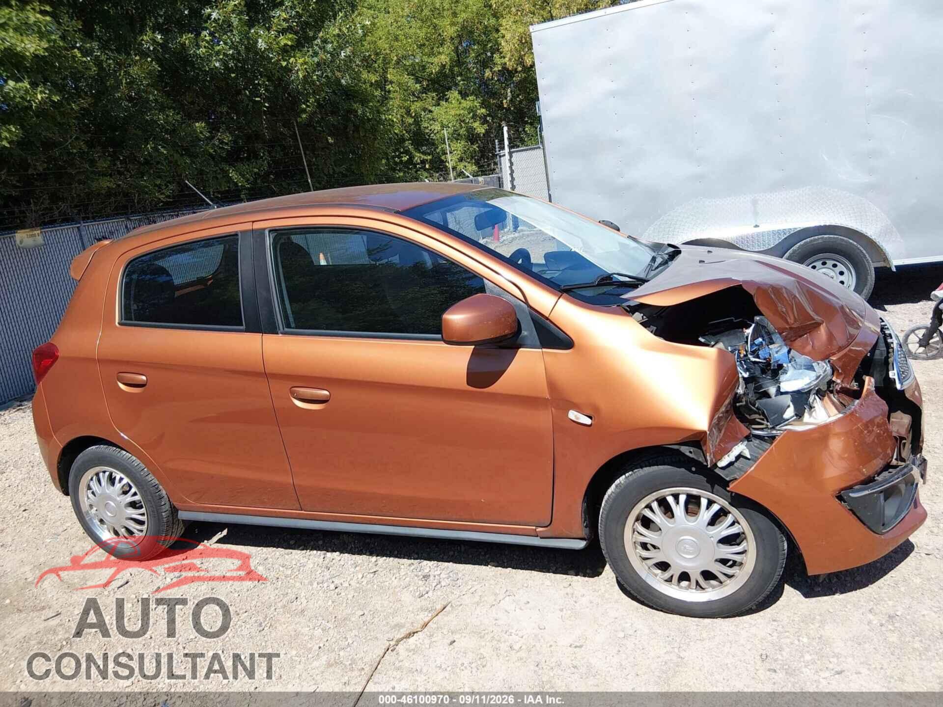 MITSUBISHI MIRAGE 2017 - ML32A3HJ3HH015306