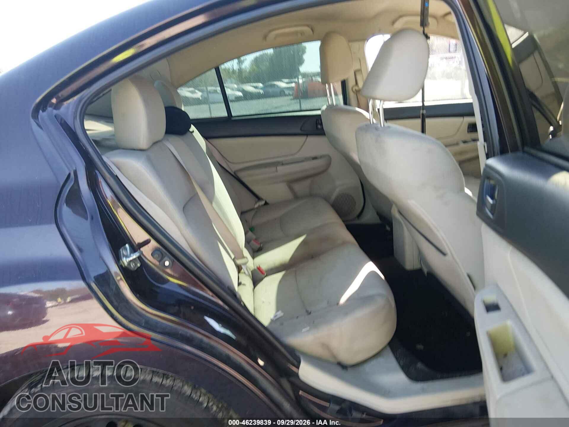 SUBARU IMPREZA 2012 - JF1GJAA67CH007852