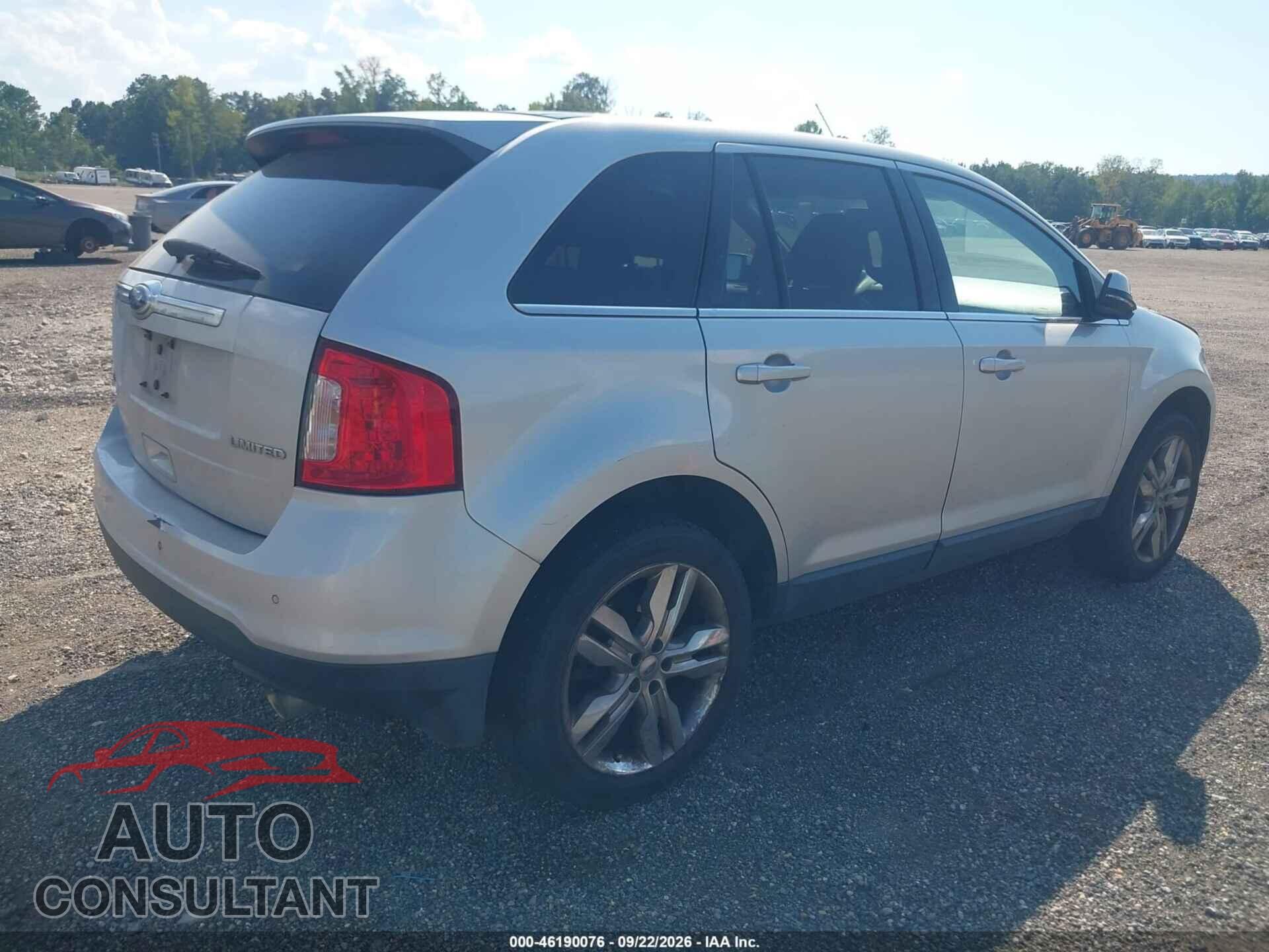 FORD EDGE 2012 - 2FMDK3KC5CBA72637