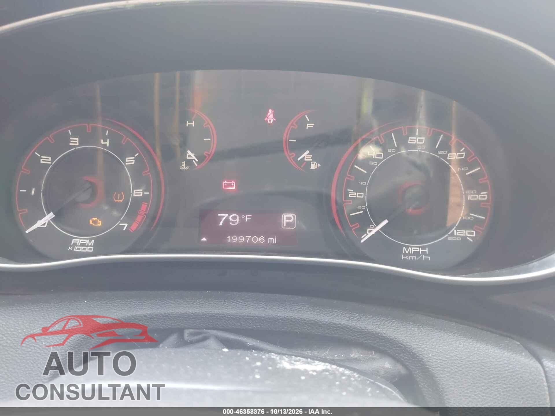 DODGE DART 2013 - 1C3CDFBA1DD294778