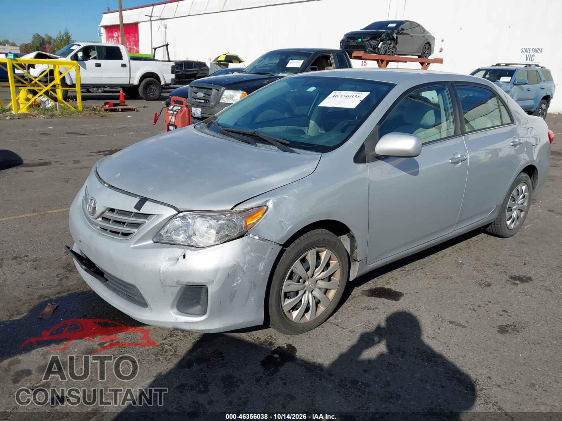 TOYOTA COROLLA 2013 - 2T1BU4EE2DC123402