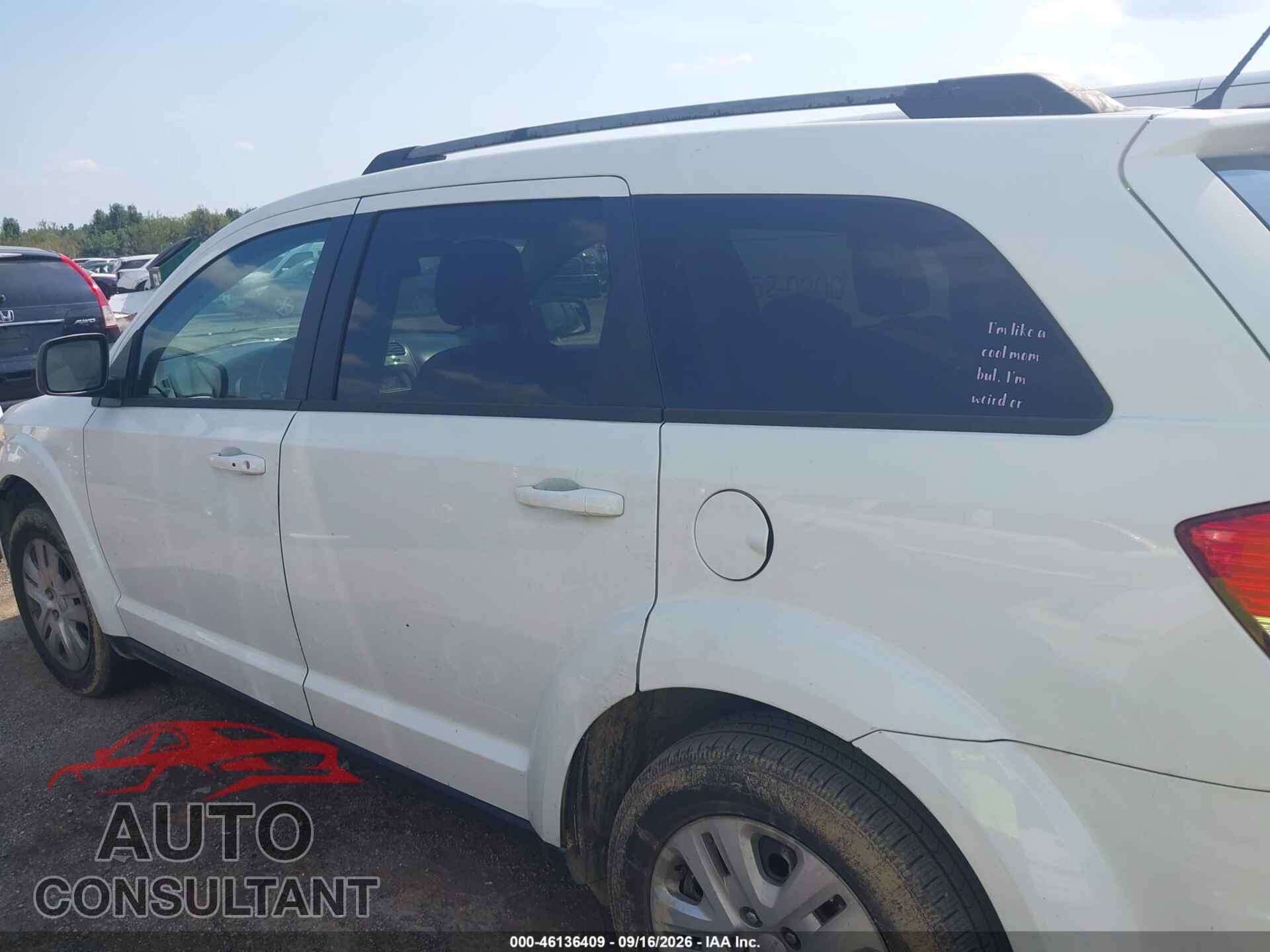 DODGE JOURNEY 2017 - 3C4PDCAB9HT602253