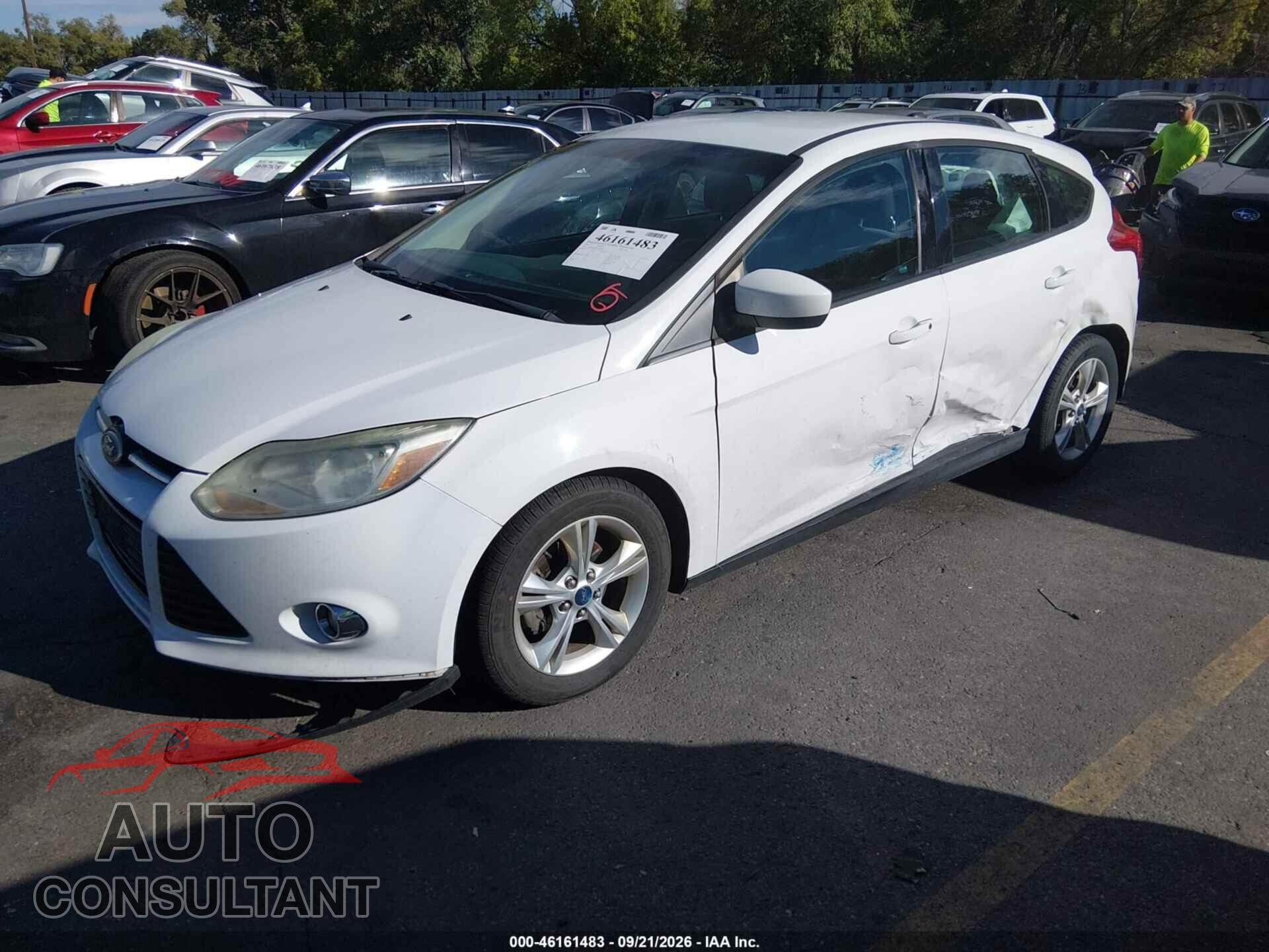 FORD FOCUS 2012 - 1FAHP3K20CL347867