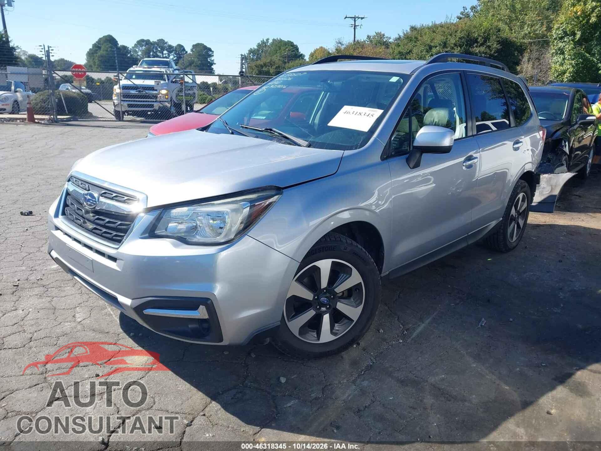 SUBARU FORESTER 2017 - JF2SJAEC7HH437216
