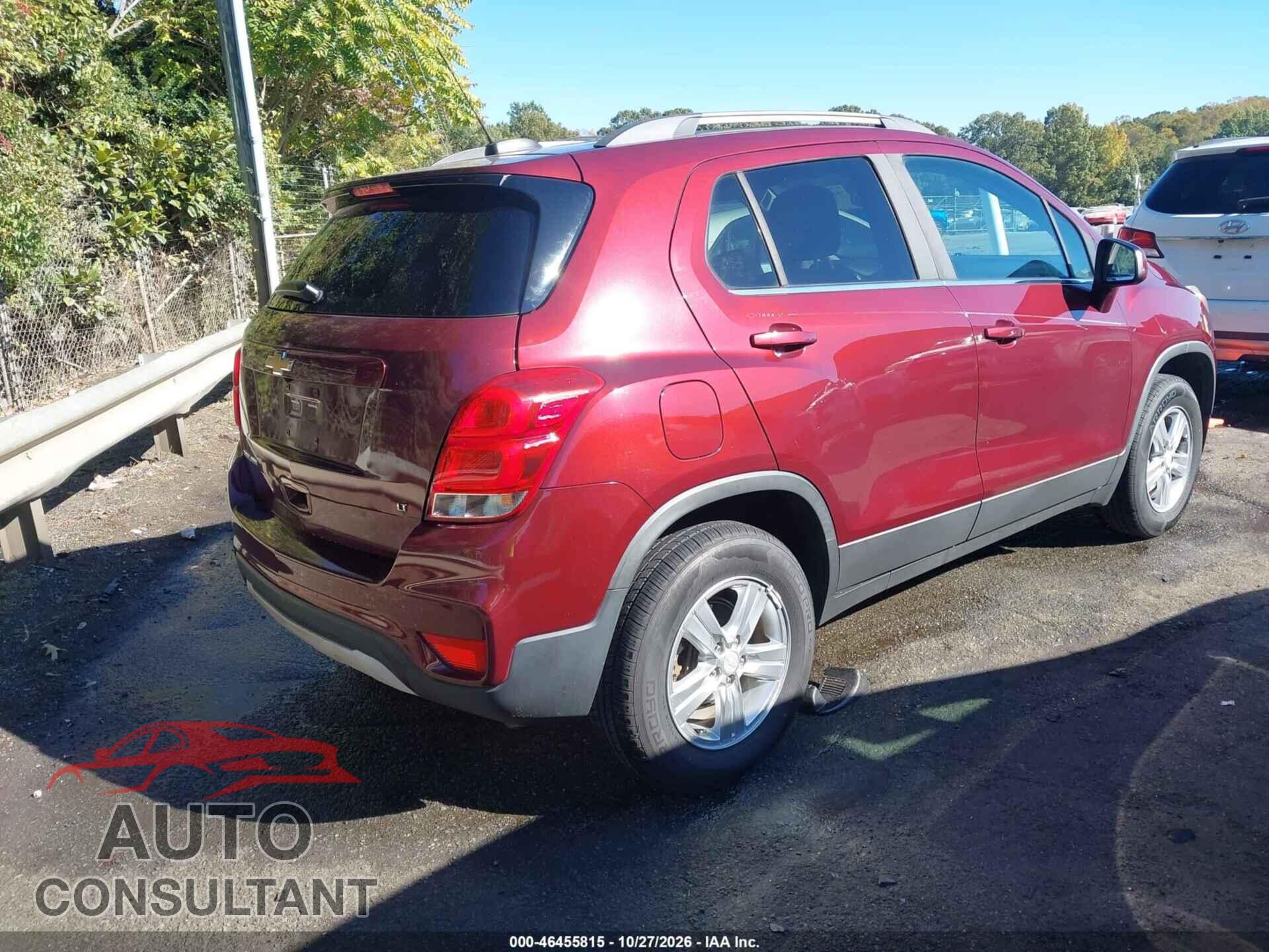 CHEVROLET TRAX 2017 - 3GNCJPSB3HL134458