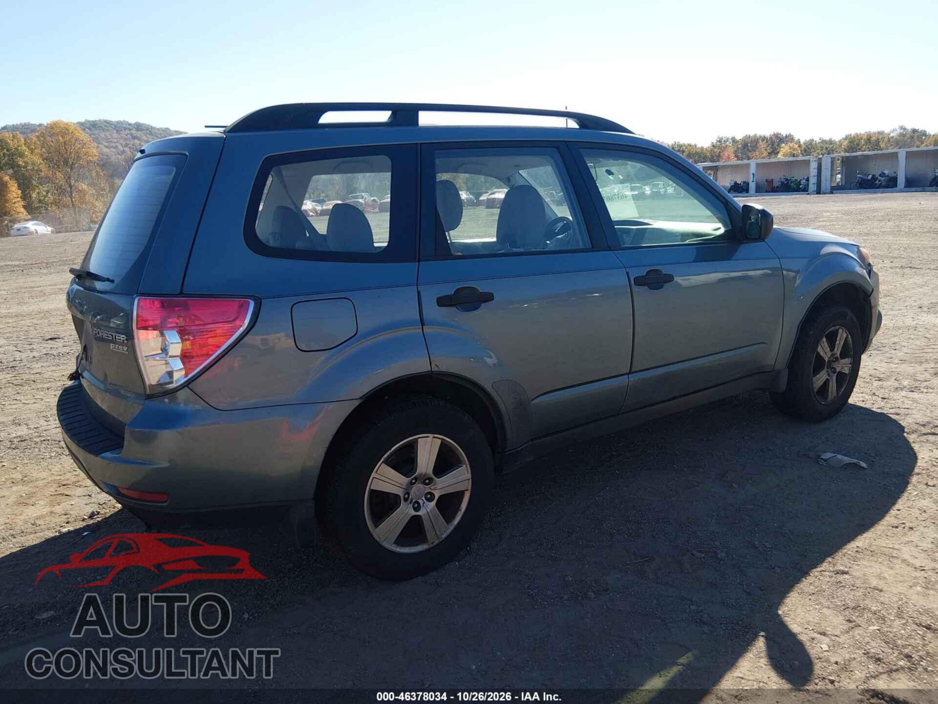 SUBARU FORESTER 2012 - JF2SHABC9CG461502