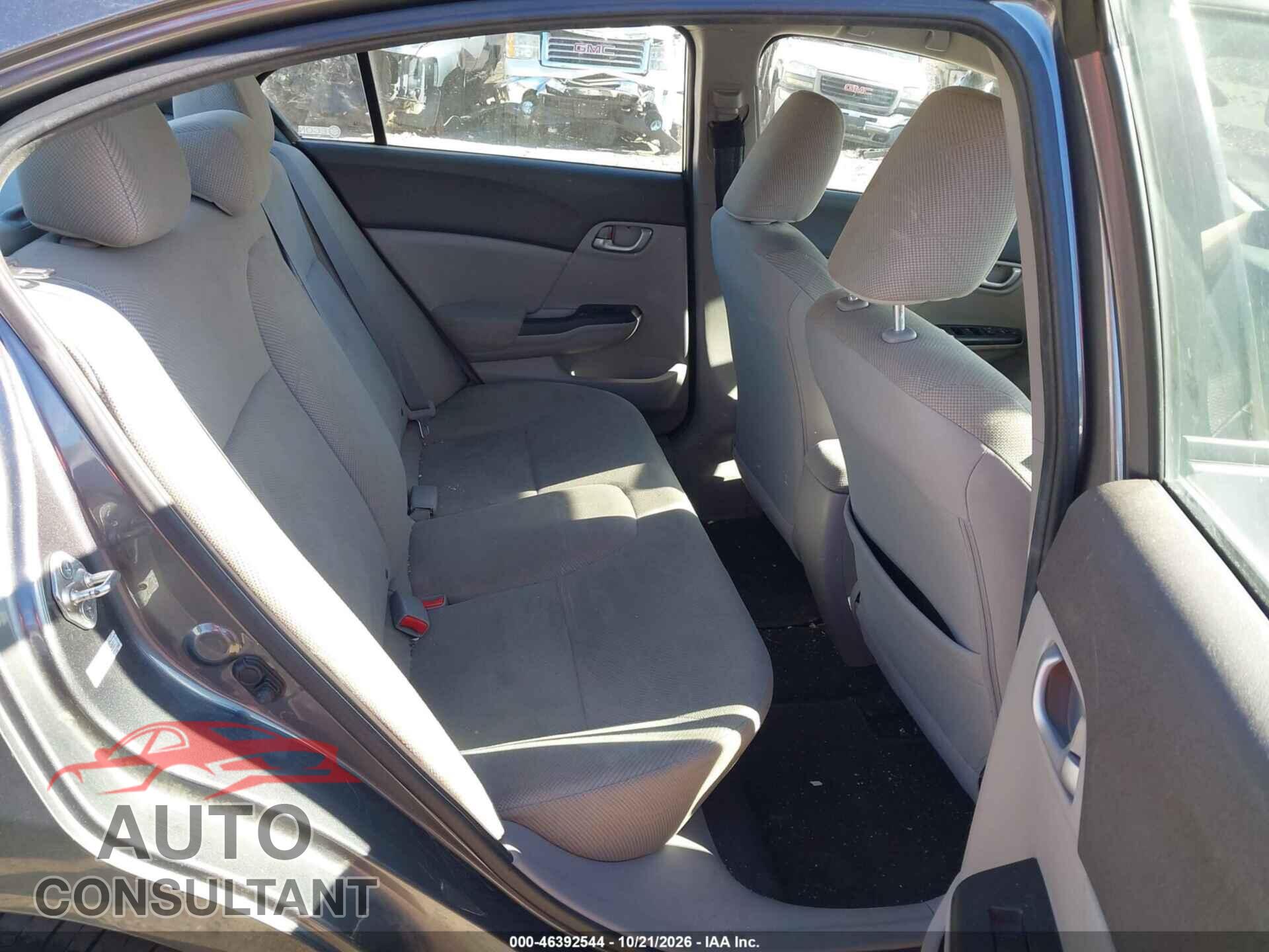 HONDA CIVIC 2012 - 2HGFB2F53CH333961