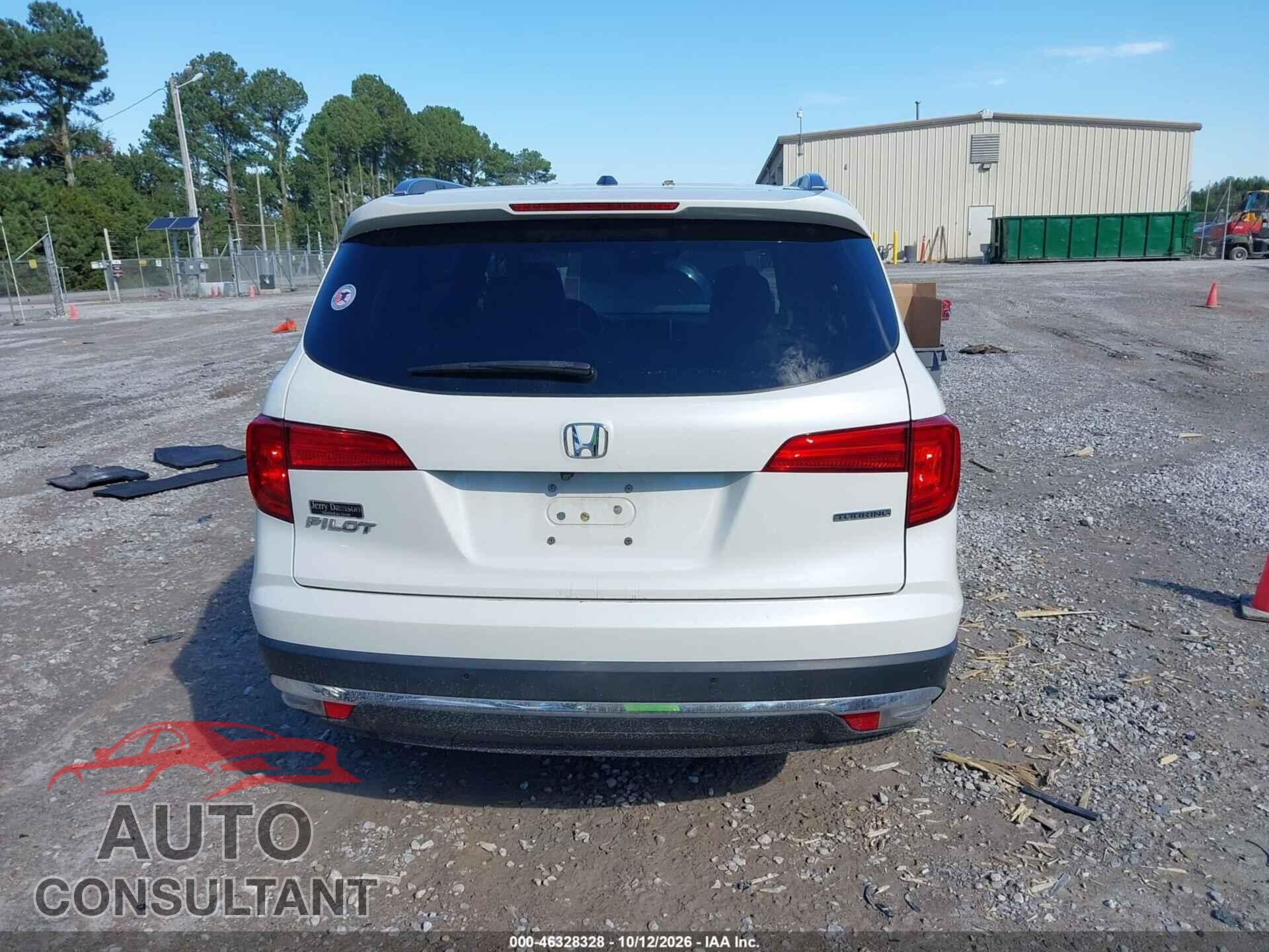 HONDA PILOT 2017 - 5FNYF5H97HB007283