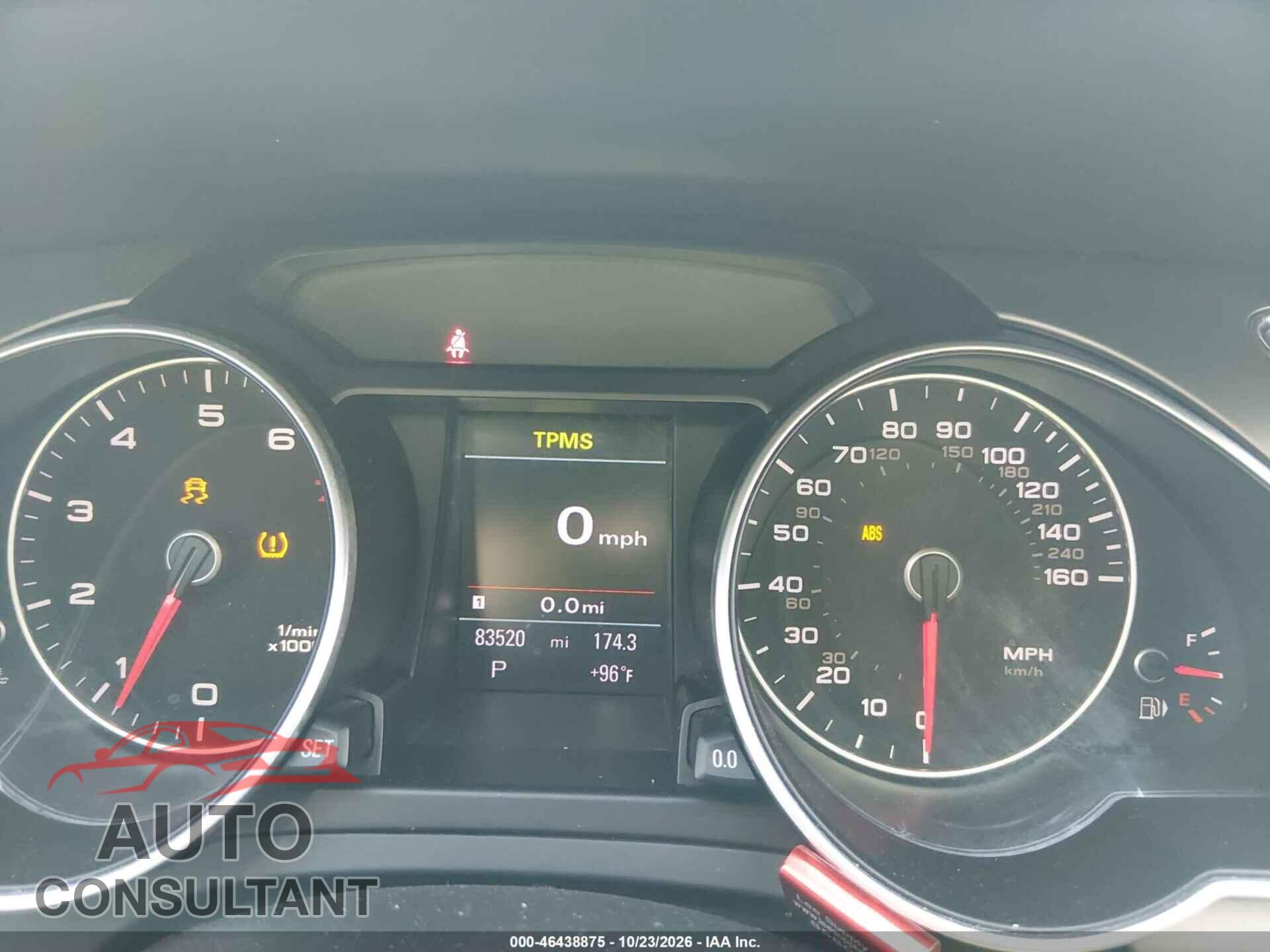 AUDI A5 2013 - WAULFAFR3DA031845