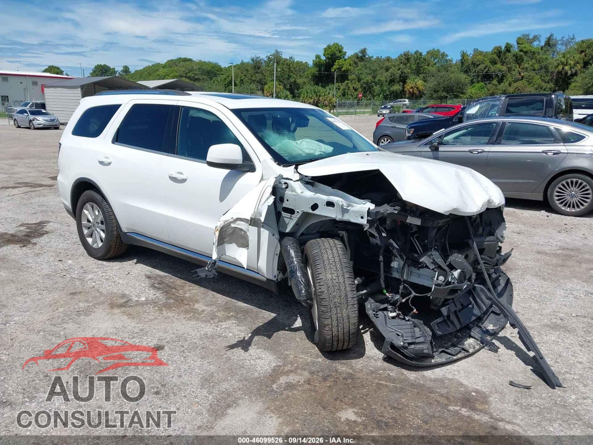 DODGE DURANGO 2022 - 1C4RDHAG9NC102103