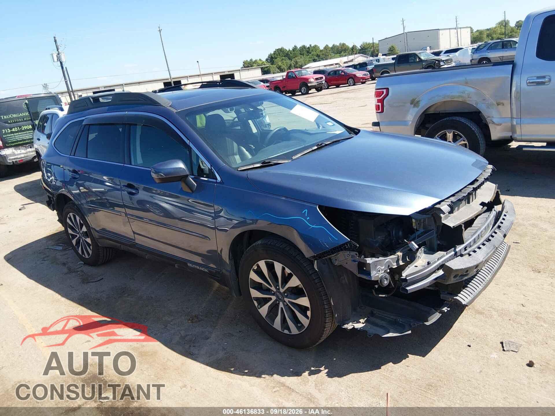 SUBARU OUTBACK 2017 - 4S4BSENC8H3362828