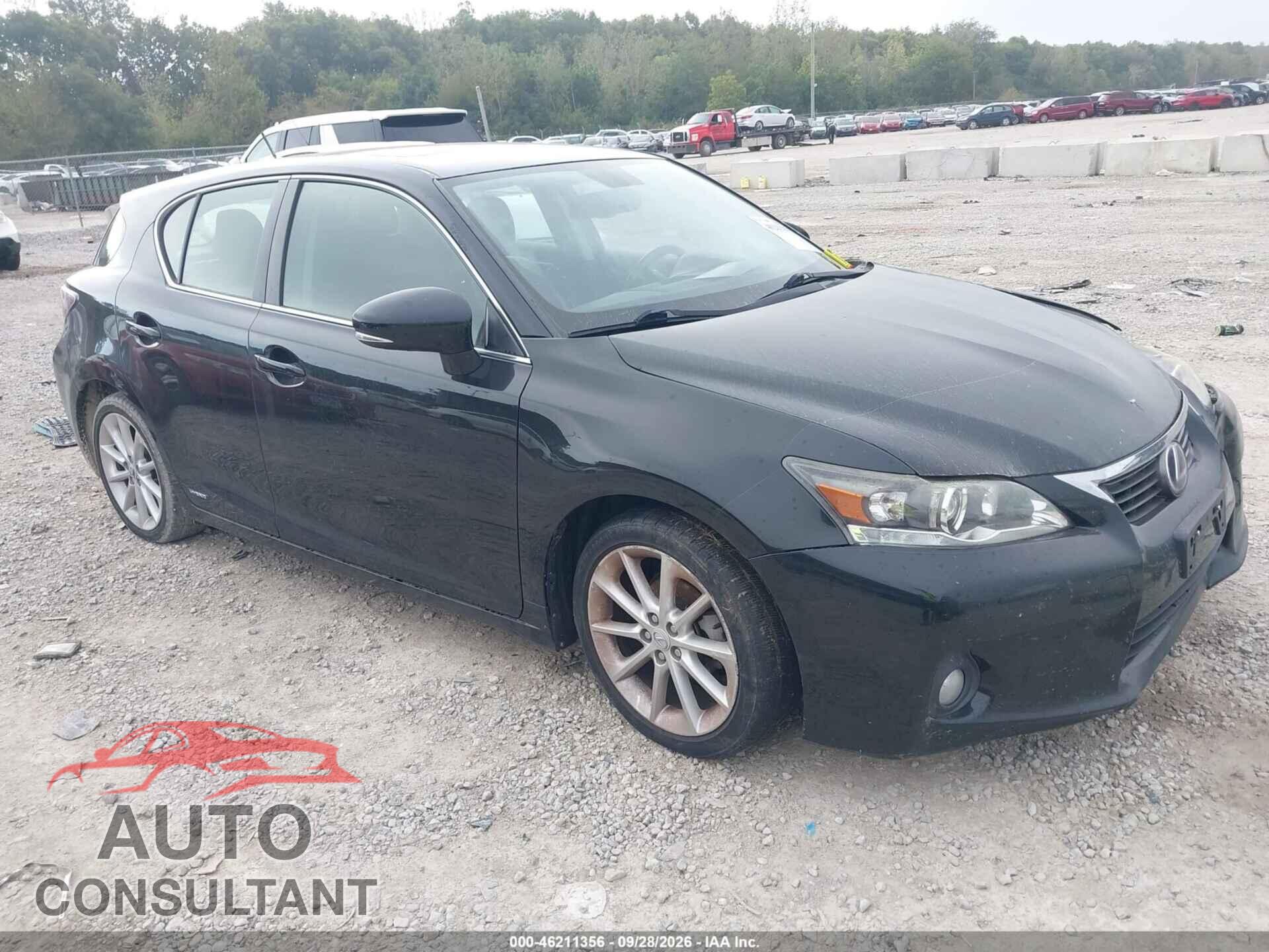 LEXUS CT 200H 2012 - JTHKD5BH0C2096815