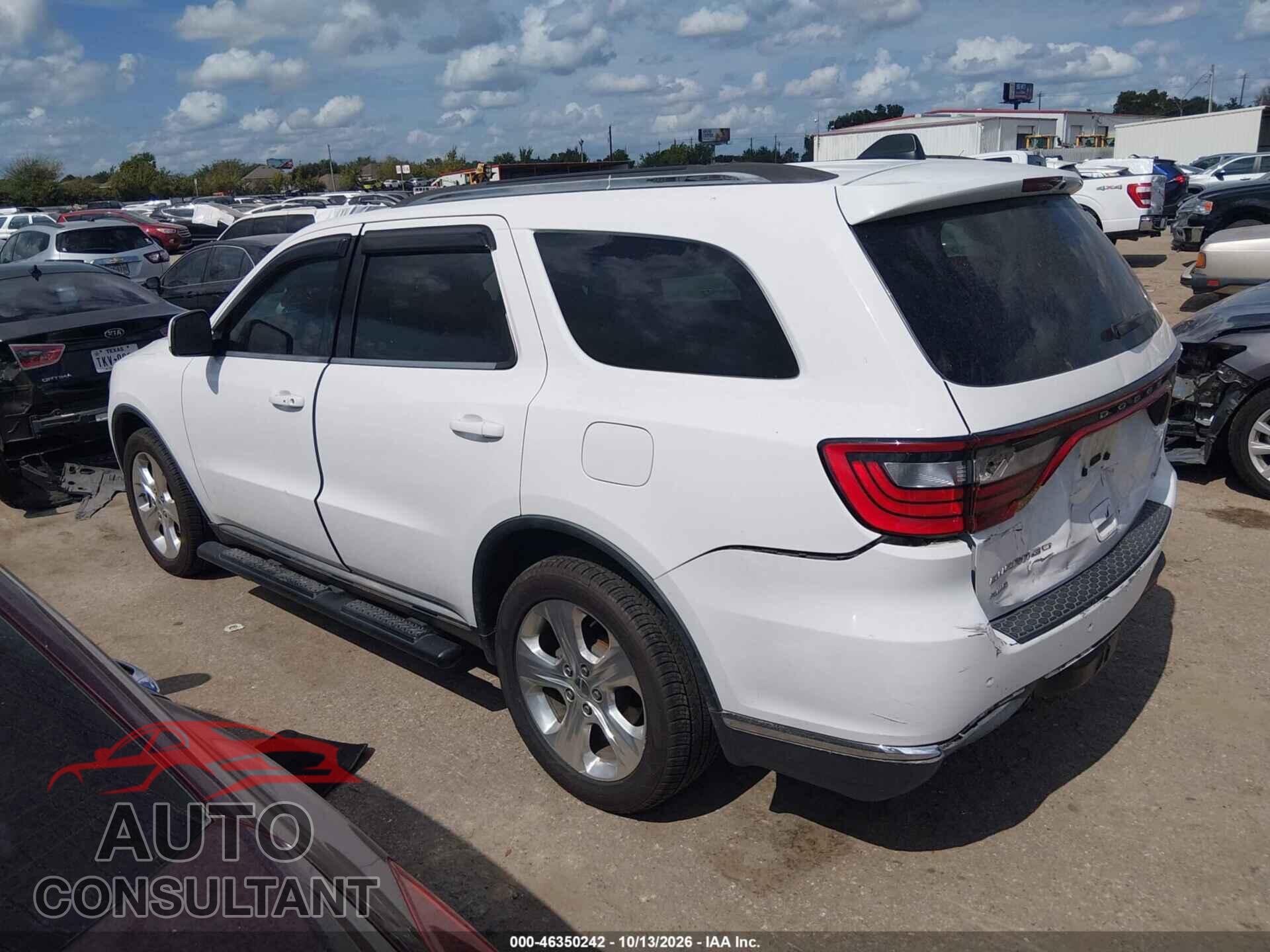 DODGE DURANGO 2015 - 1C4RDJDG9FC850905