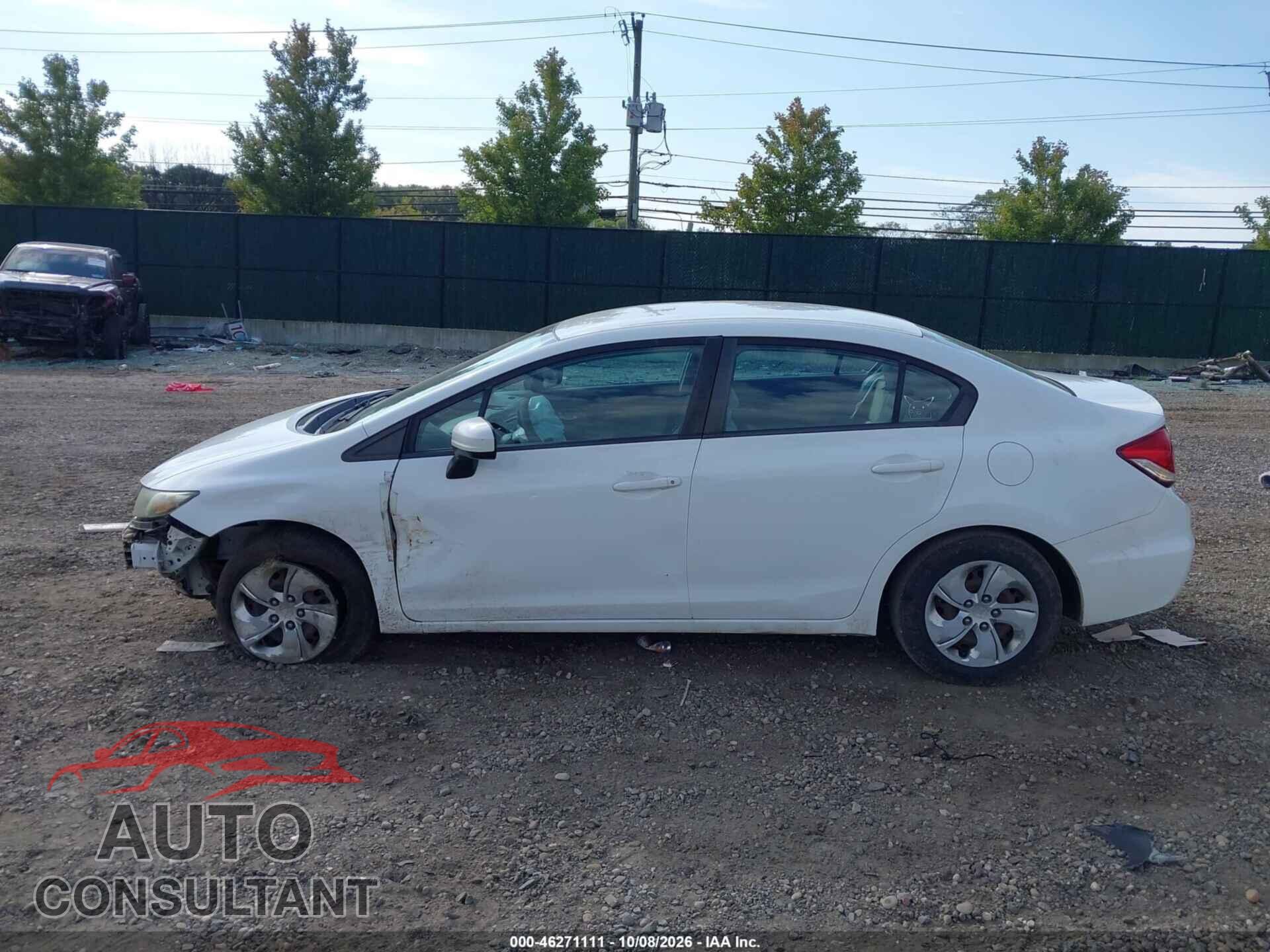 HONDA CIVIC 2014 - 19XFB2F5XEE252100