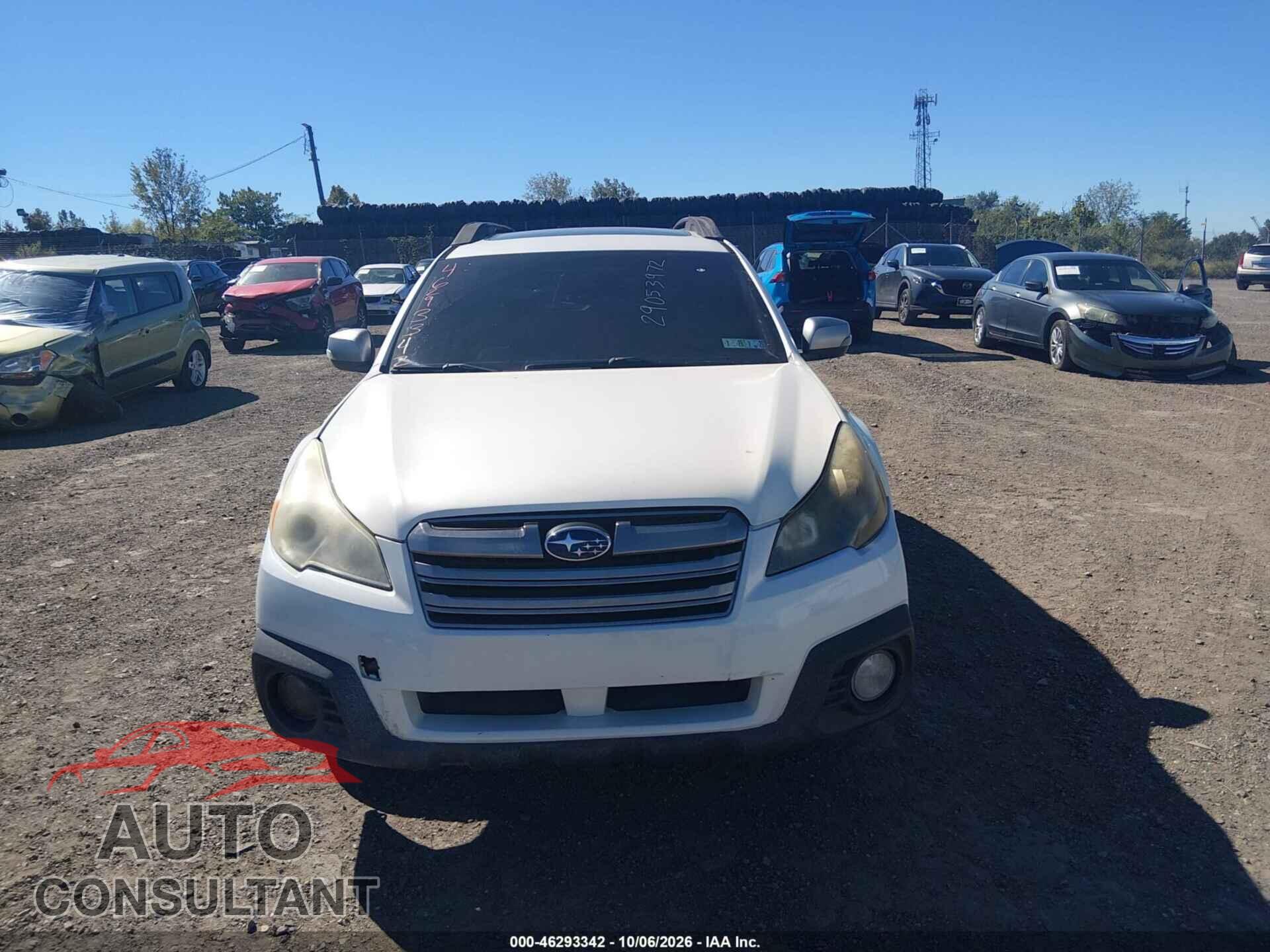 SUBARU OUTBACK 2013 - 4S4BRDSC4D2285191