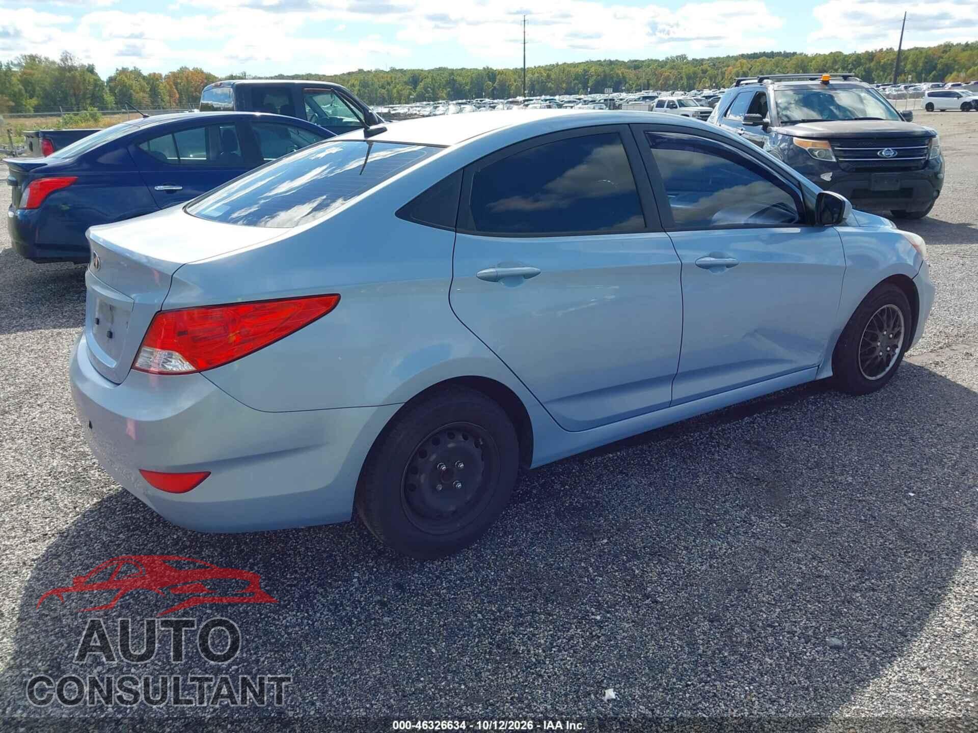 HYUNDAI ACCENT 2014 - KMHCT4AE3EU715453
