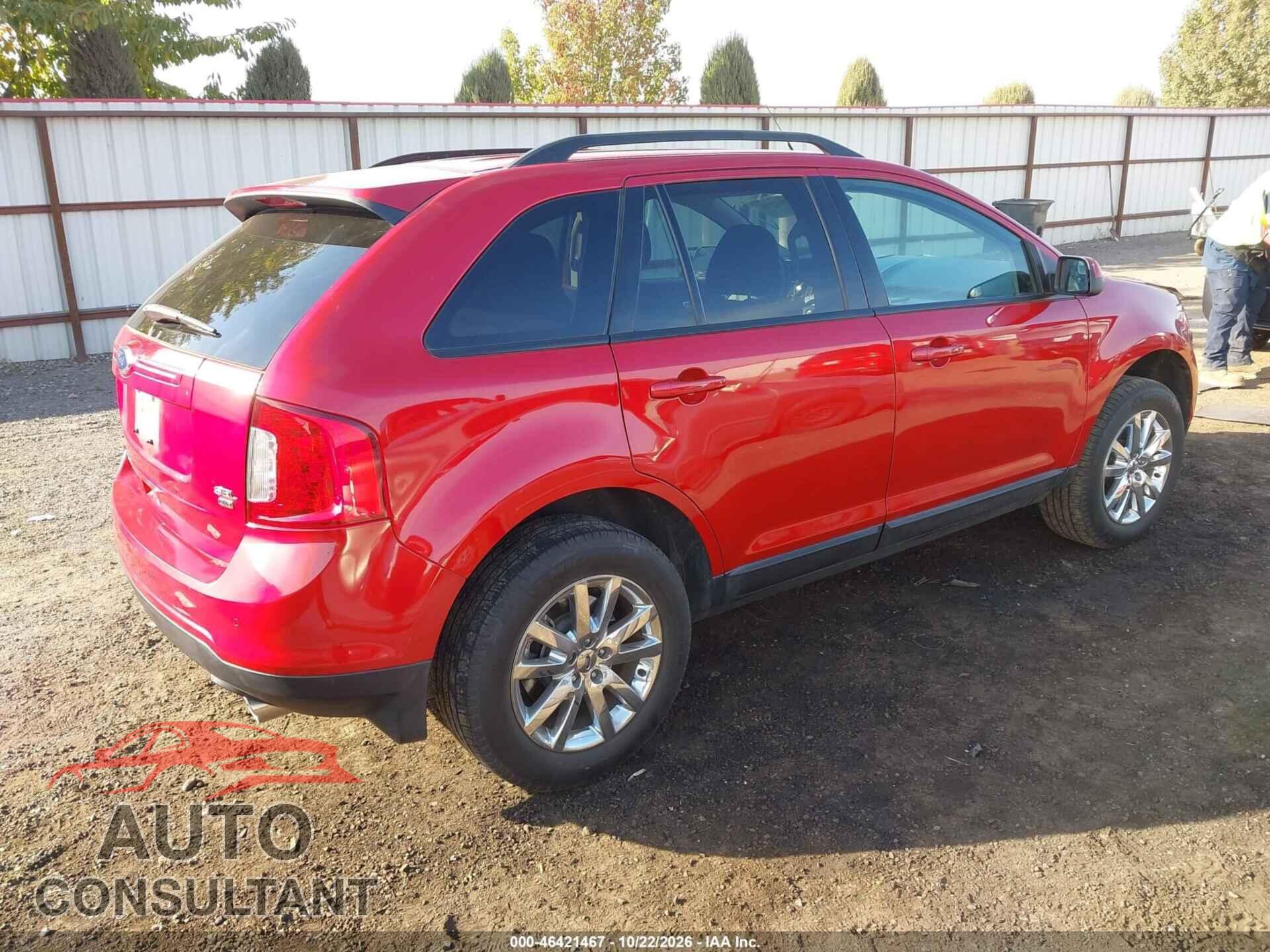 FORD EDGE 2012 - 2FMDK4JCXCBA71250
