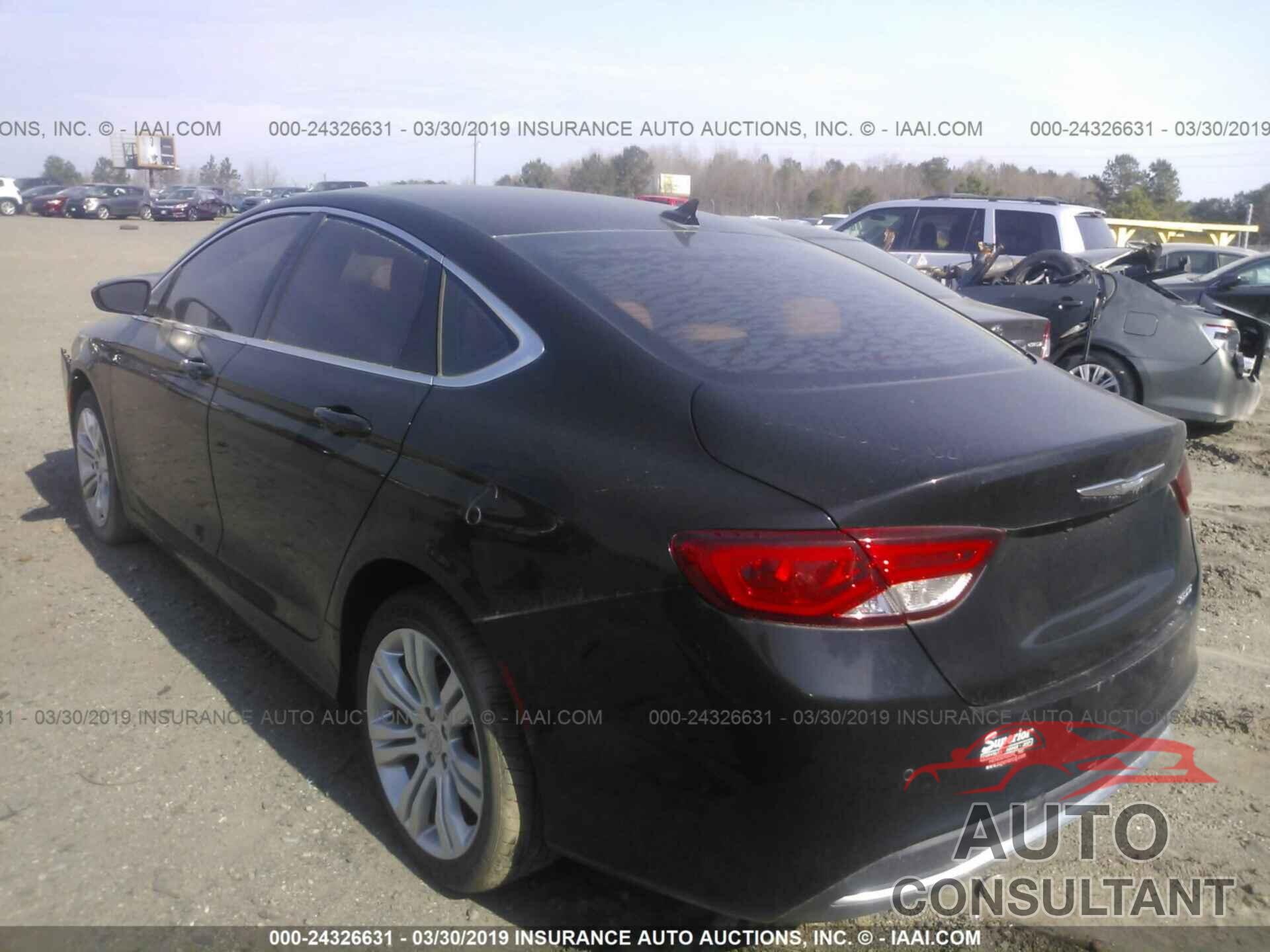 CHRYSLER 200 2015 - 1C3CCCABXFN755386