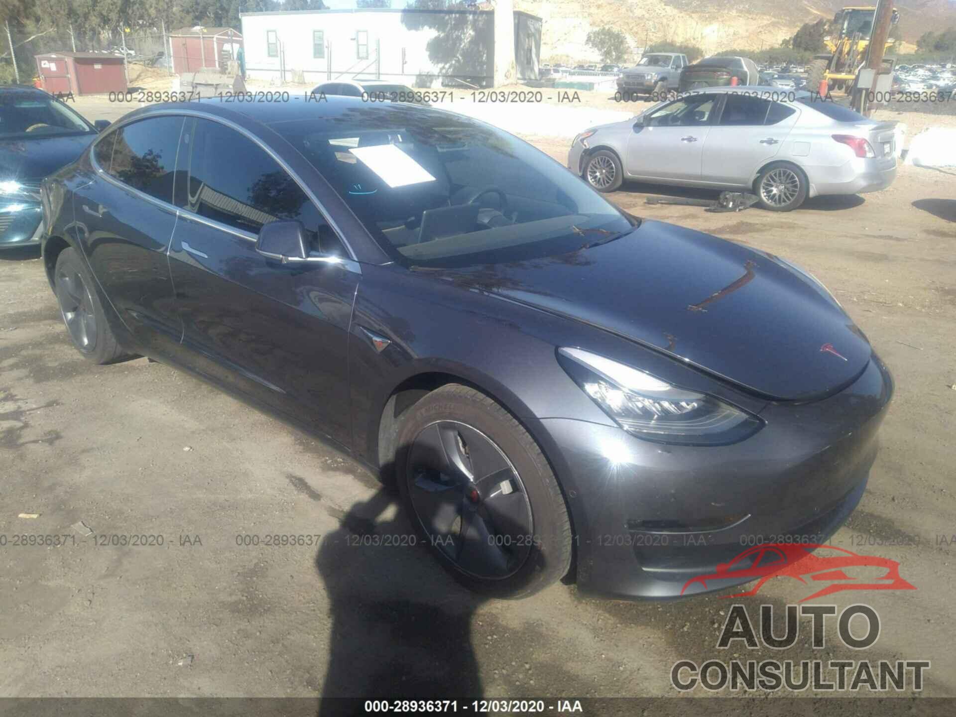 TESLA MODEL 3 2020 - 5YJ3E1EC9LF601601